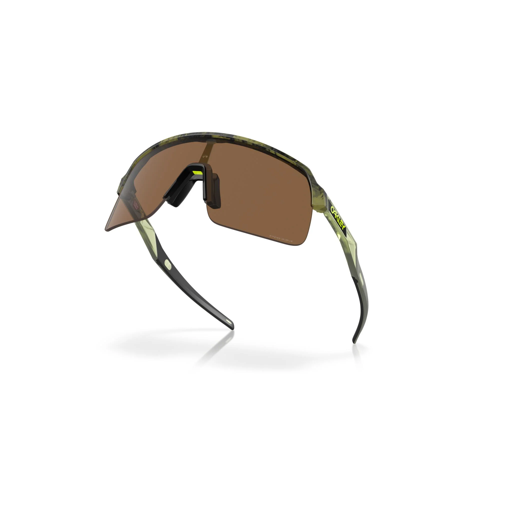 Oakley Sutro Lite Bronze Lens Sunglasses - Matte Trans Fern Swirl - Image 4