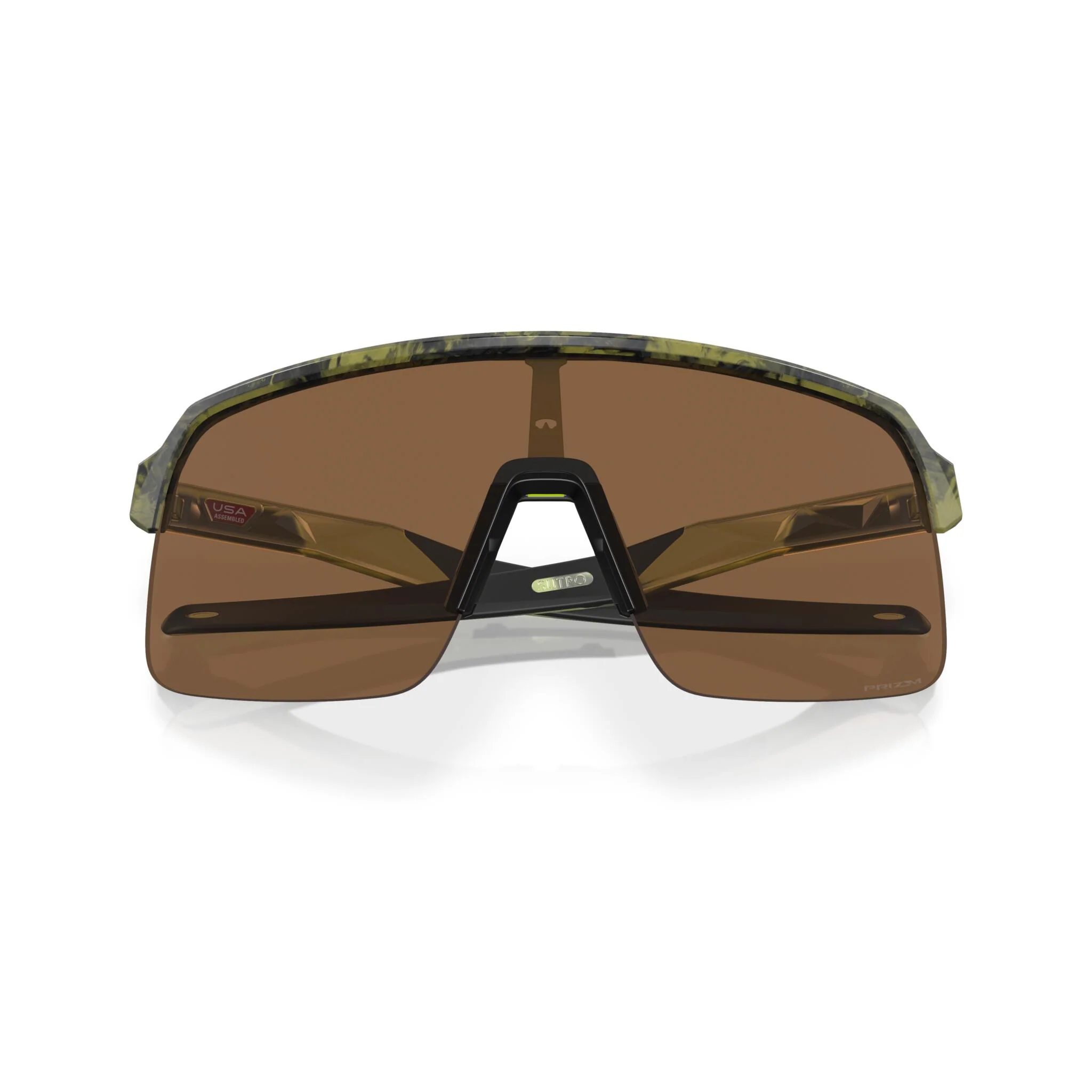 Oakley Sutro Lite Bronze Lens Sunglasses - Matte Trans Fern Swirl - Image 5
