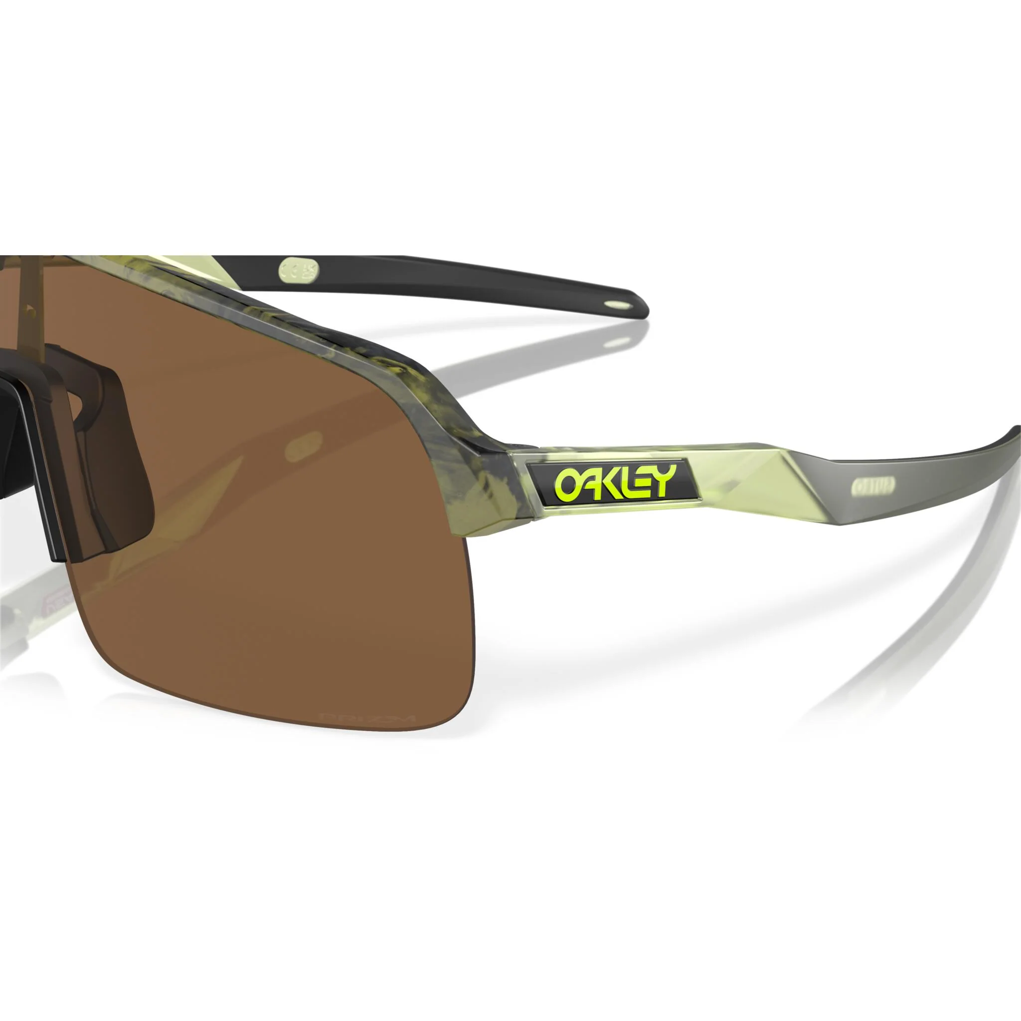 Oakley Sutro Lite Bronze Lens Sunglasses - Matte Trans Fern Swirl - Image 6