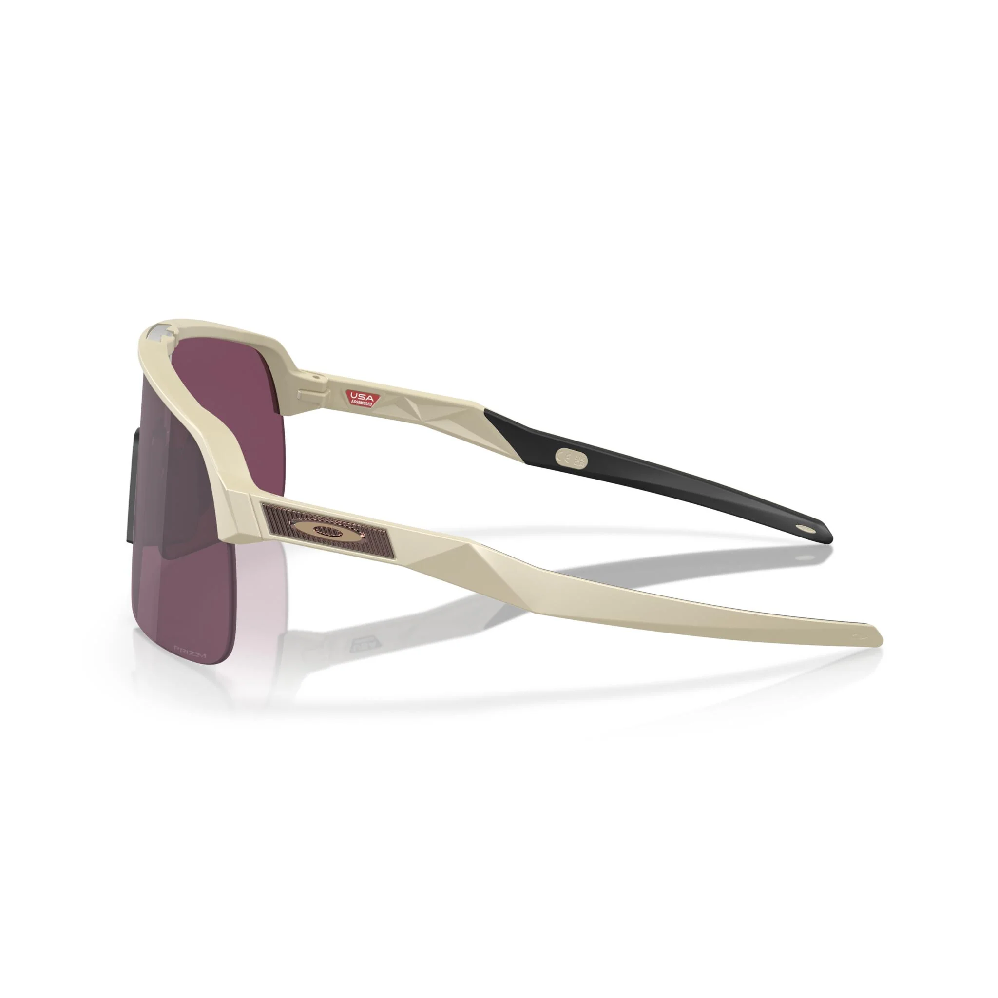 Oakley Sutro Lite Road Black Lens Sunglasses - Matte Sand - Image 3