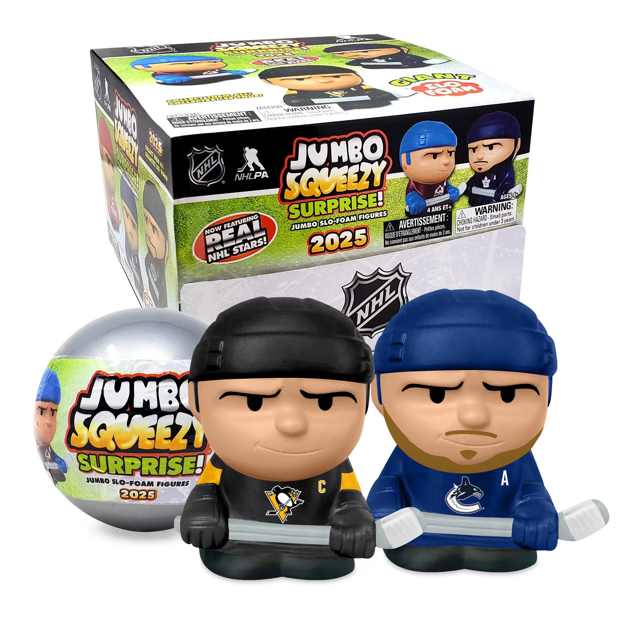 Party Animal NHL Squeezymate Jumbo Figure In Capsule - Image 4