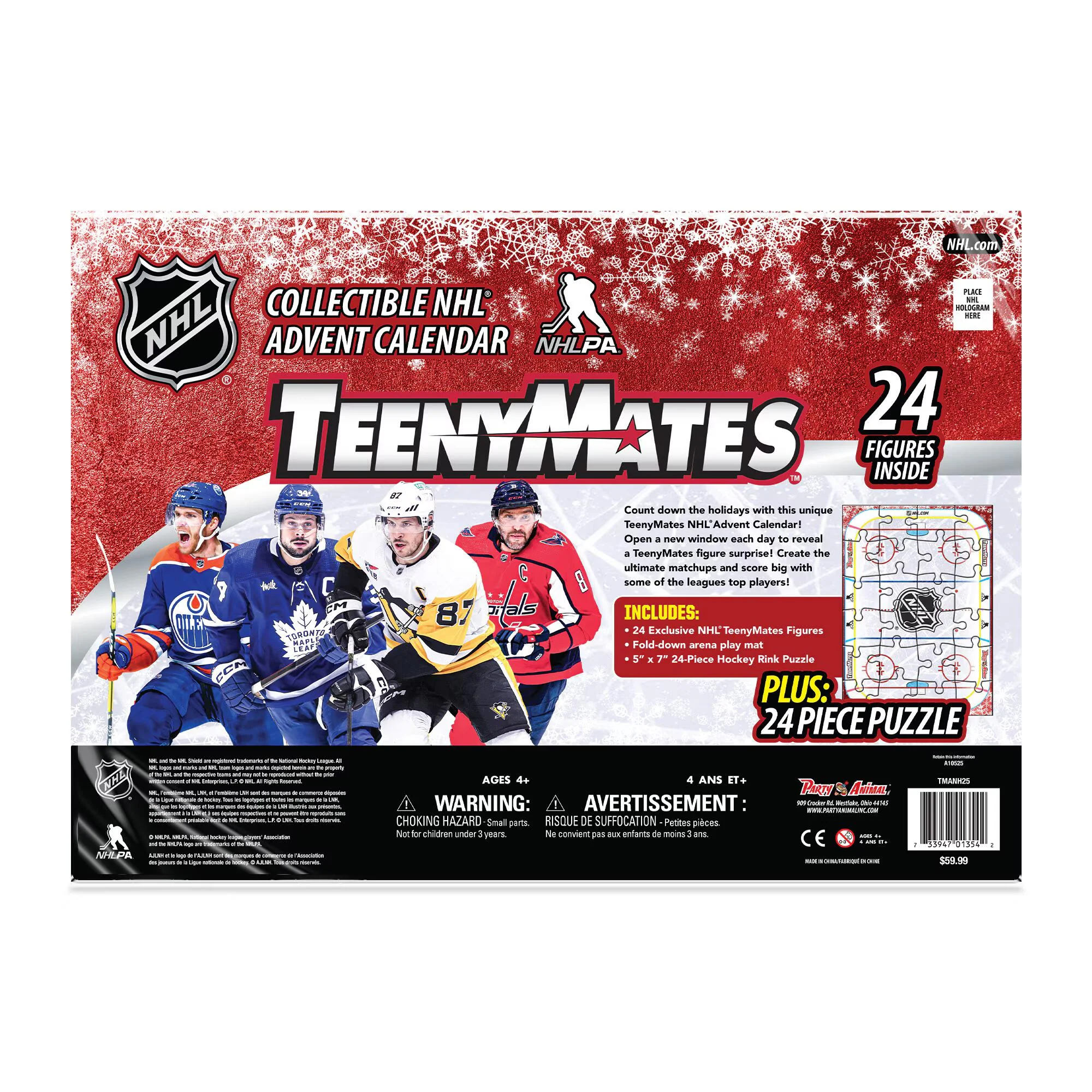 Party Animal NHL TeenyMates Advent Calendar - Image 5