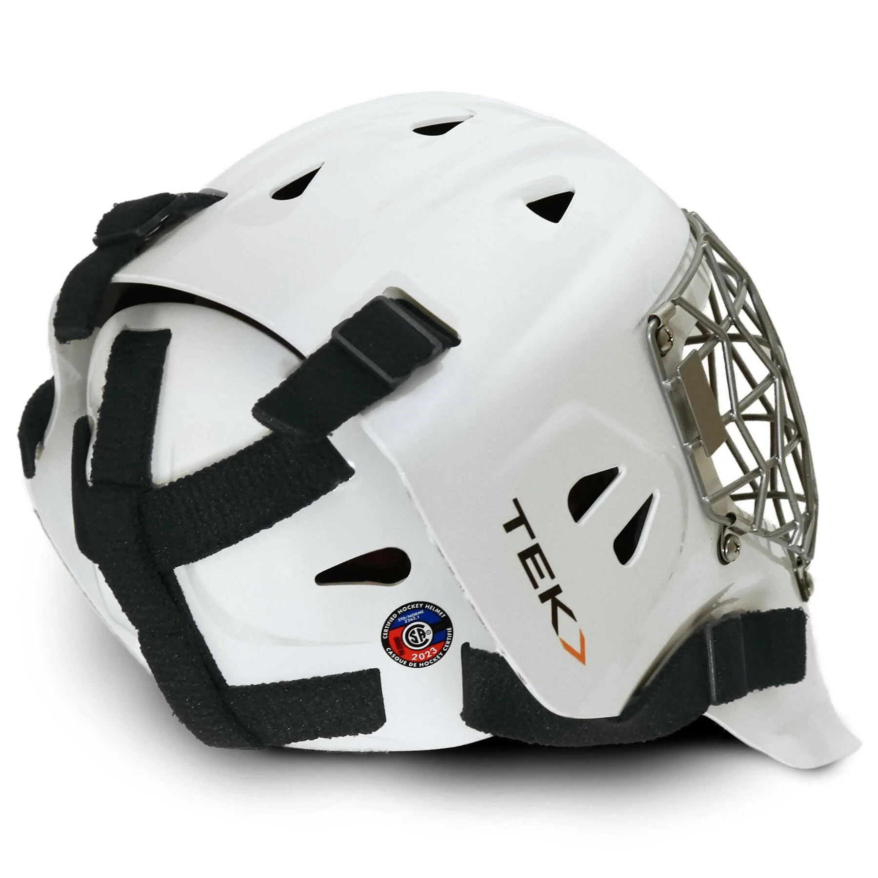 Powertek V3.0 Tek Senior Ringette Goalie Helmet - Image 5