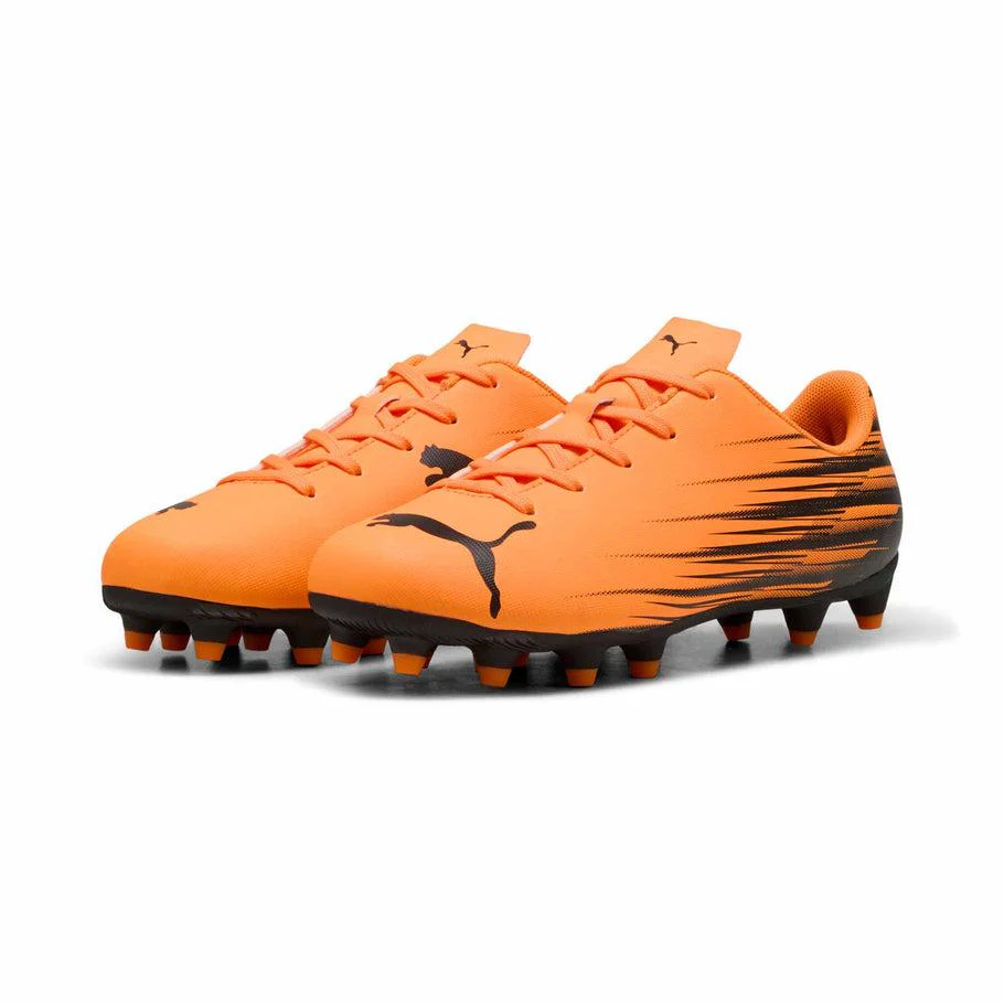 Puma Attacanto II FG/AG Junior Soccer Cleats - Heat Fire/Black - Image 2