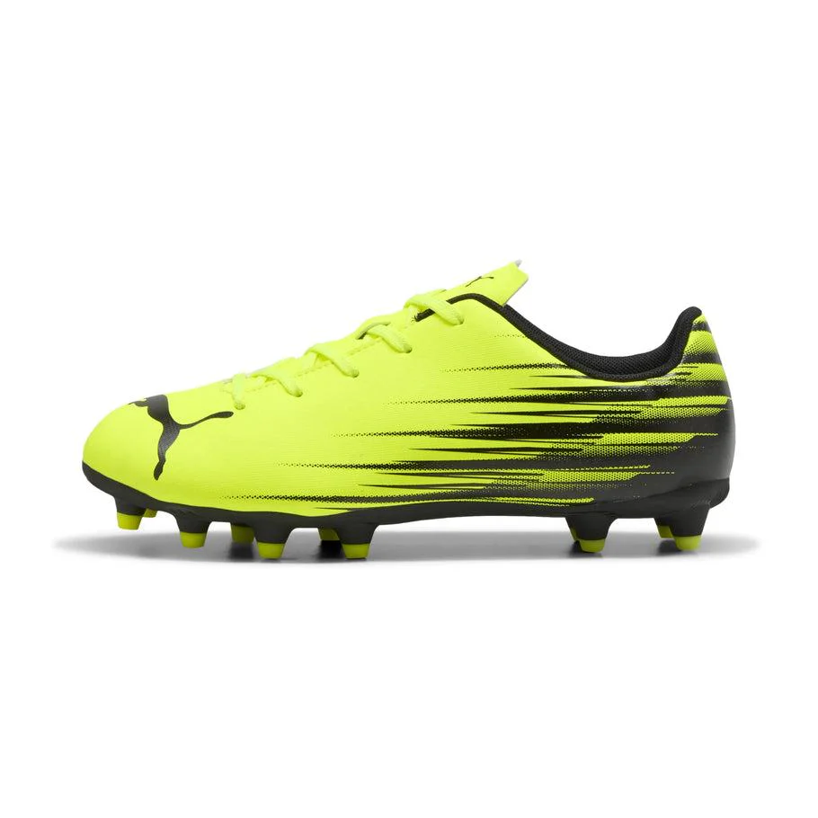Puma Attacanto II FG/AG Junior Soccer Cleats - Yellow Alert/Black - Image 3