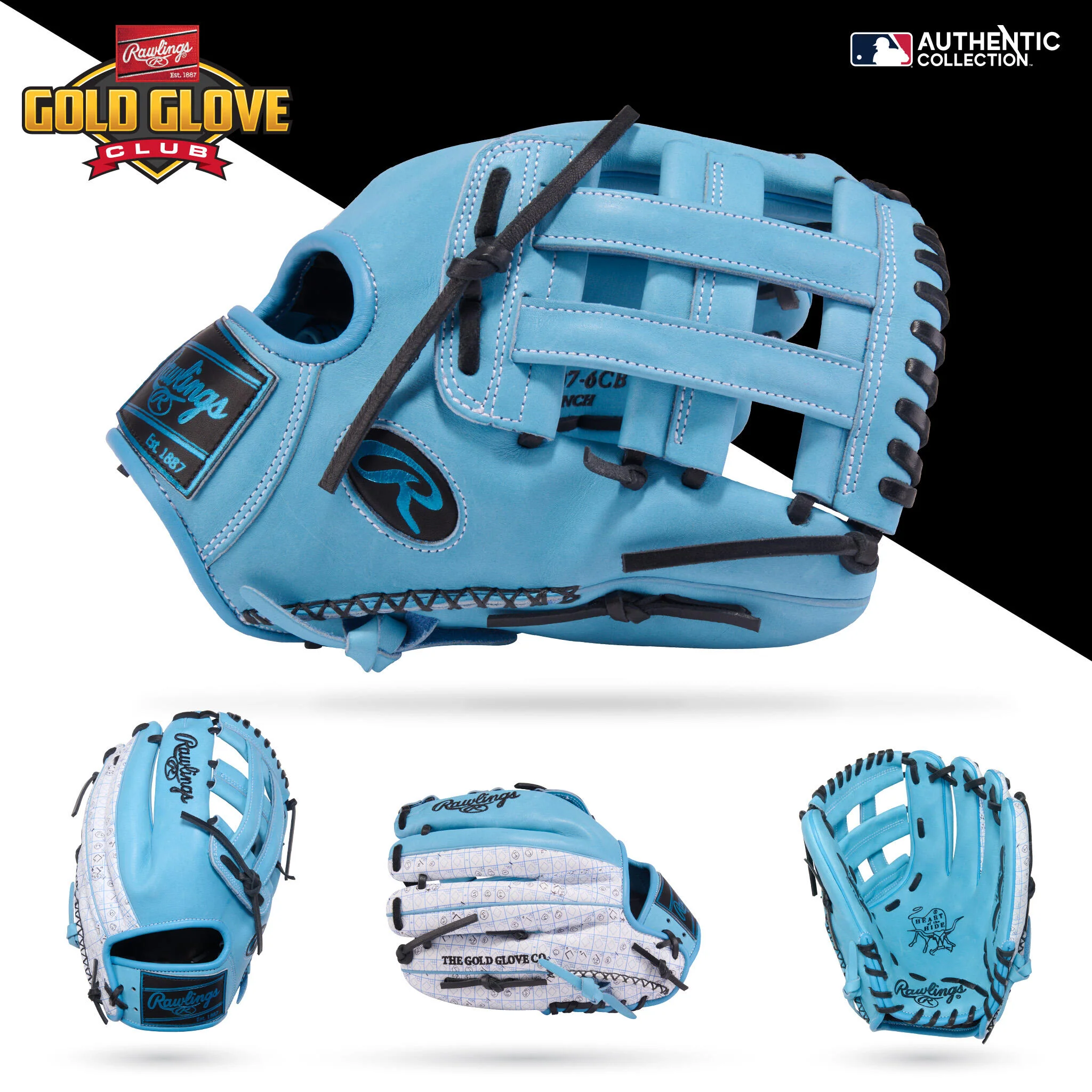 Rawlings Gold Glove Club - Glove of the Month 12 ¼" Baseball Glove - July 2025 - Image 6