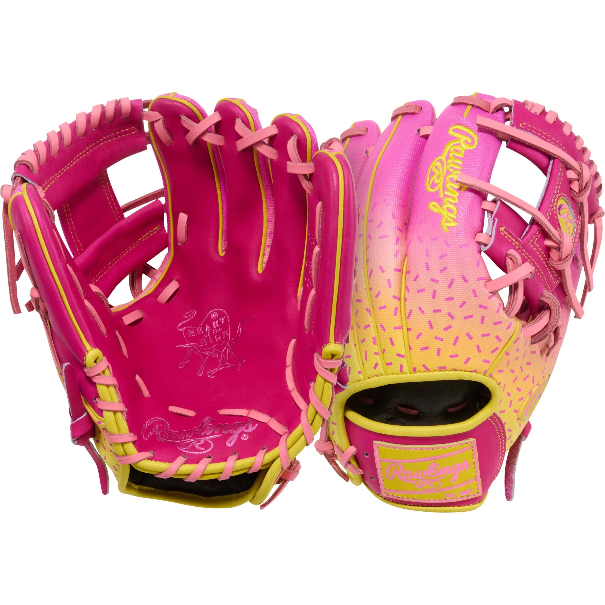 Rawlings Heart of the Hide Spring Break Edition 11.5" Baseball Glove (2026) - Right Hand Throw - Image 3