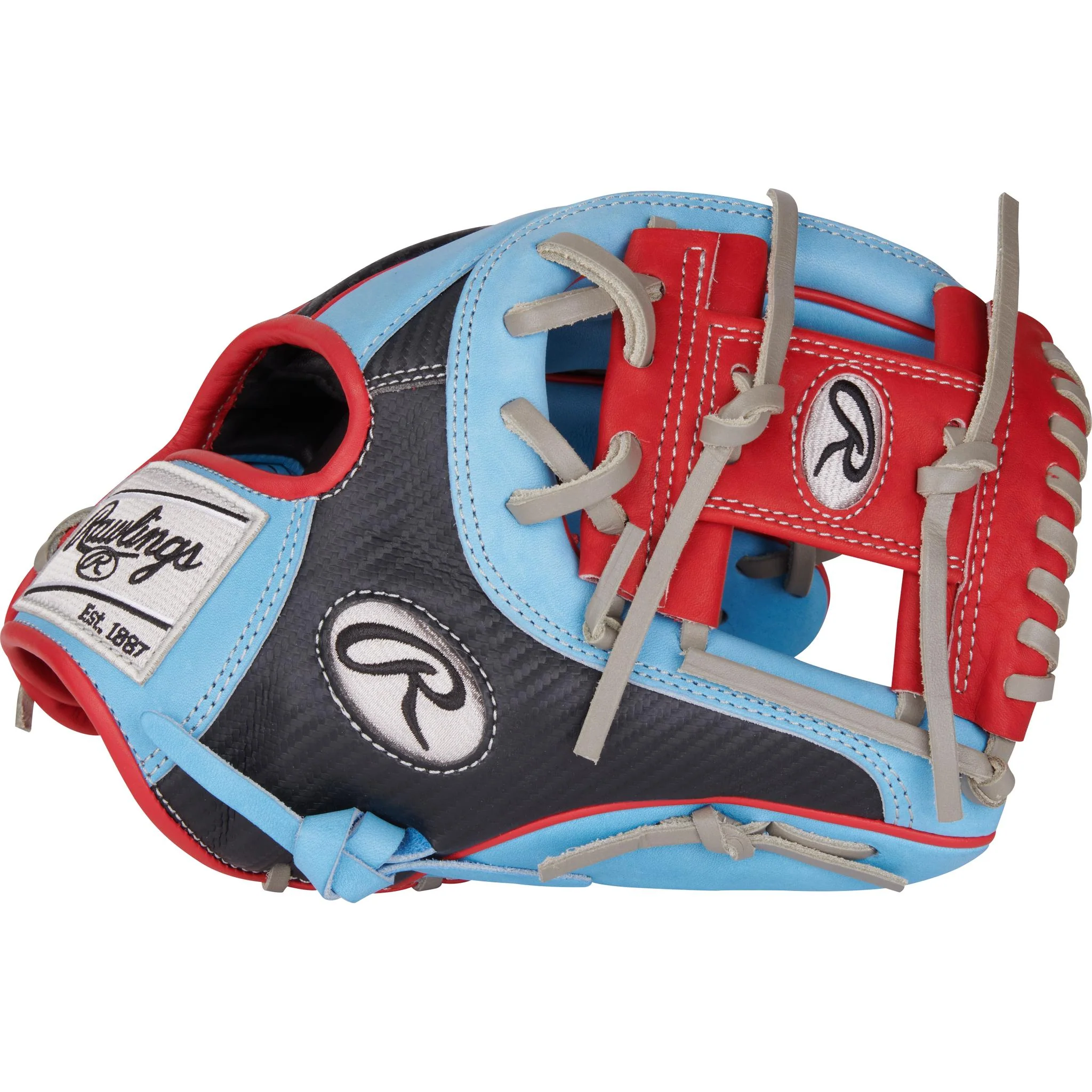 Rawlings Heart Of The Hide 11.5" Baseball (2026) - Columbia Blue - Right Hand Throw - Image 3