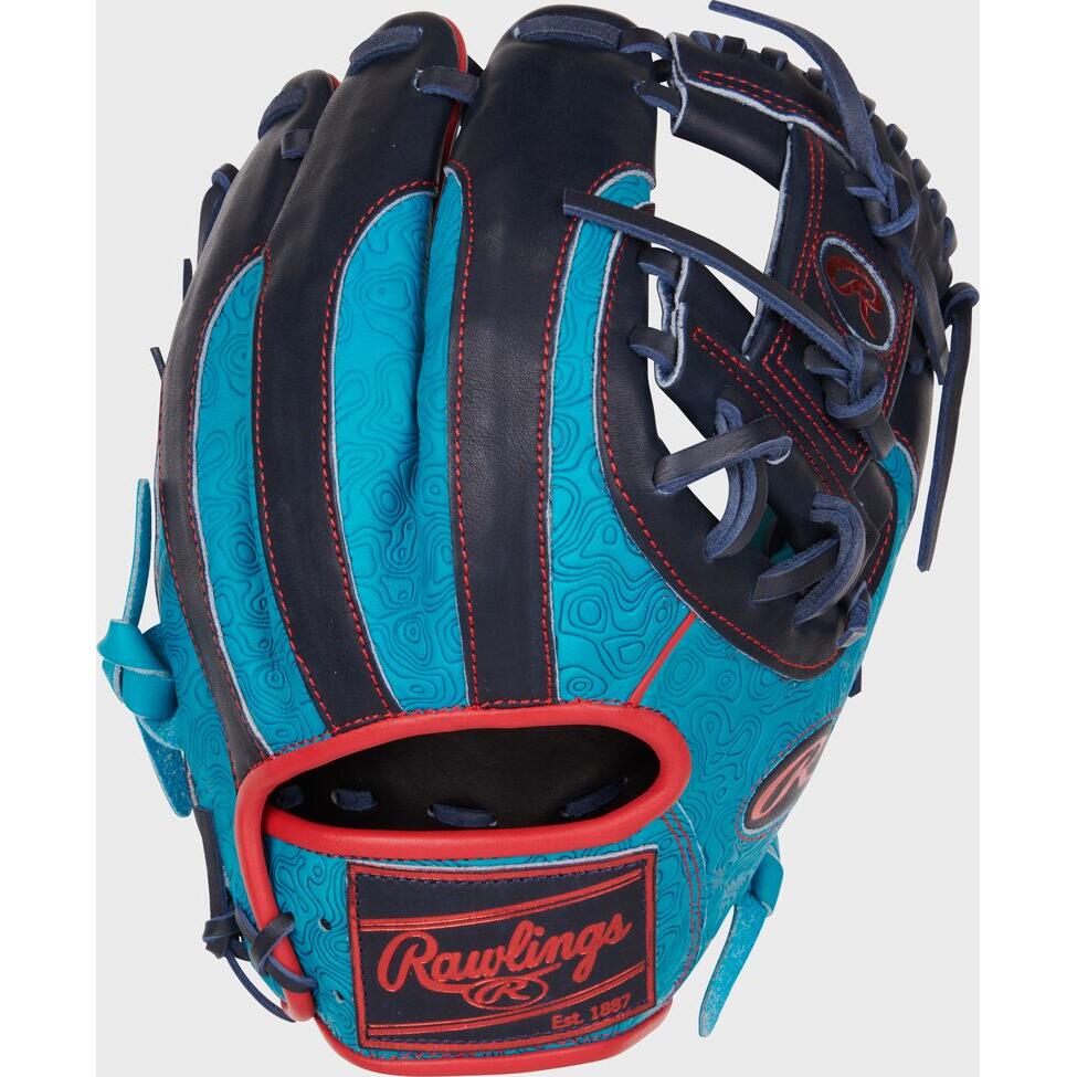 Rawlings Heart of the Hide 11.5" ColorSync 9.0 Baseball Glove - Teal/Navy (2025)