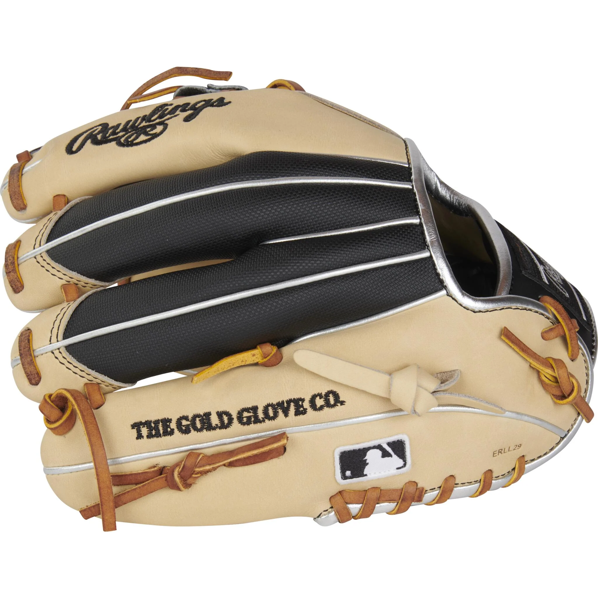Rawlings Heart Of The Hide 12" Baseball Glove 11.5" - Camel/Black Speedshell - Right Hand Throw - Image 4
