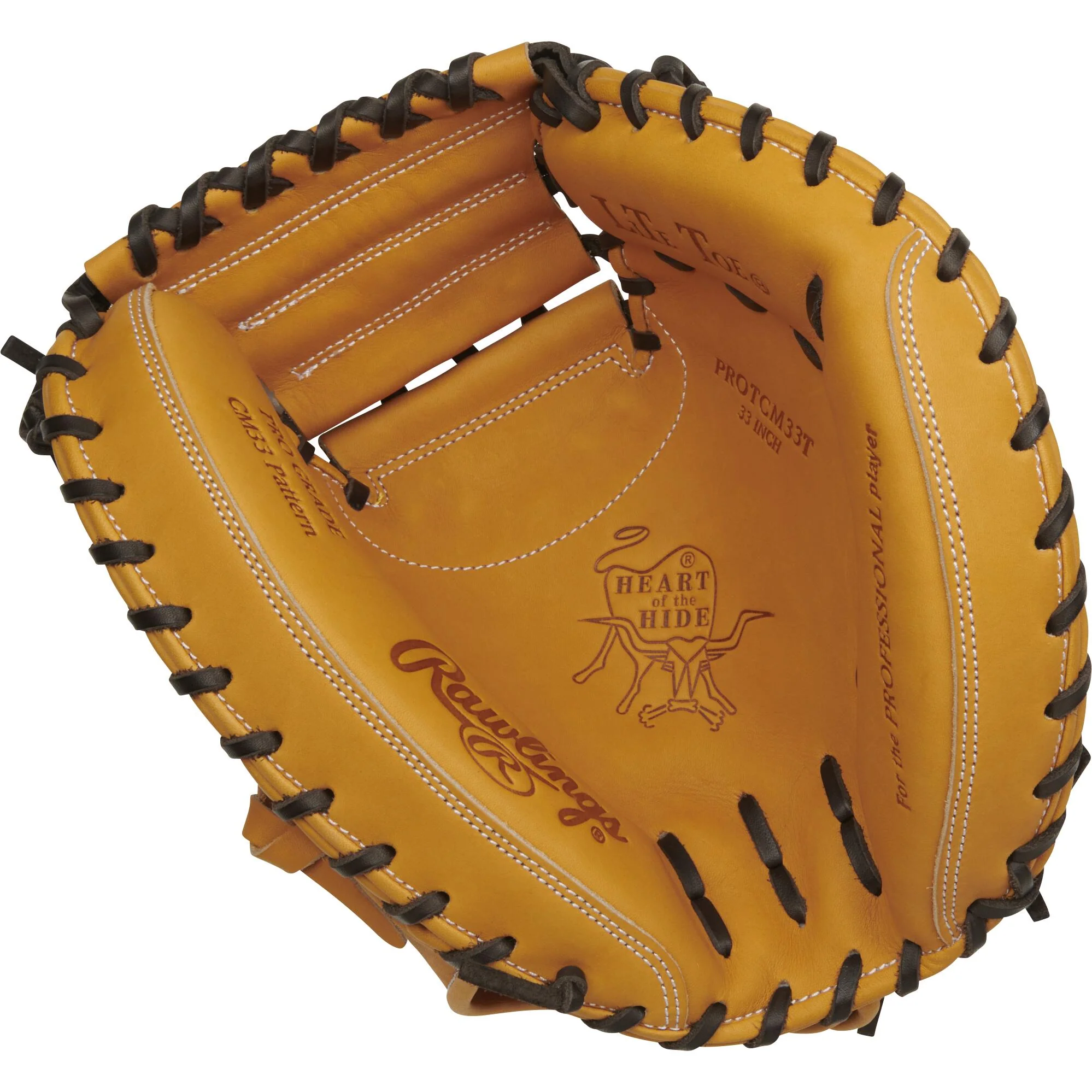 Rawlings Heart Of The Hide 33" Catcher's Mitt - Tan - Image 5