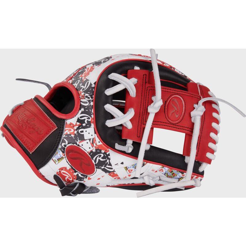 Rawlings Heart Of The Hide ColorSync 9.0 11.5" Baseball Glove - Black/Deck Cards (2025) - Image 3