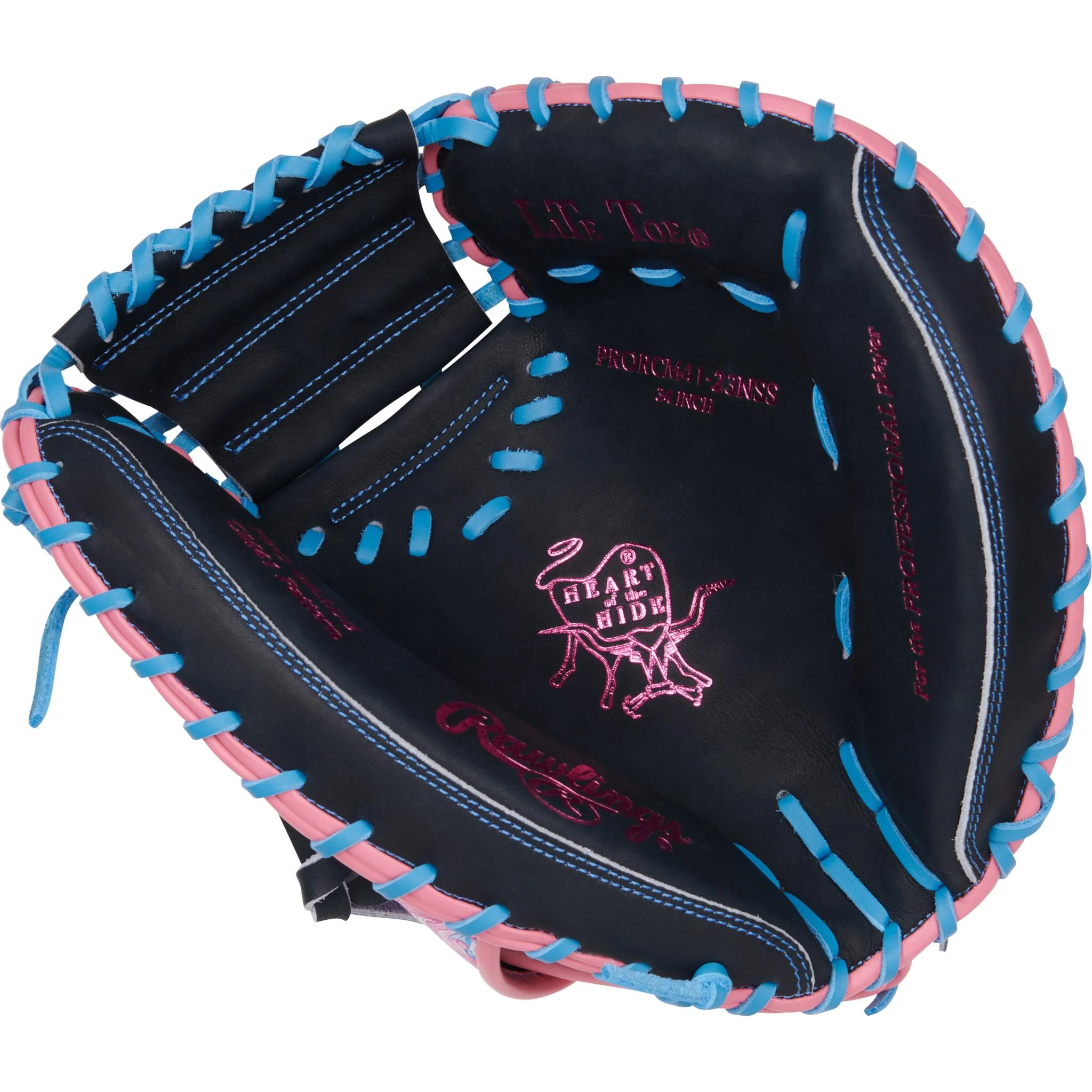 Rawlings Heart Of The Hide ColorSync 9.0 34" Catcher's Mitt (2025) - Navy/Swirl