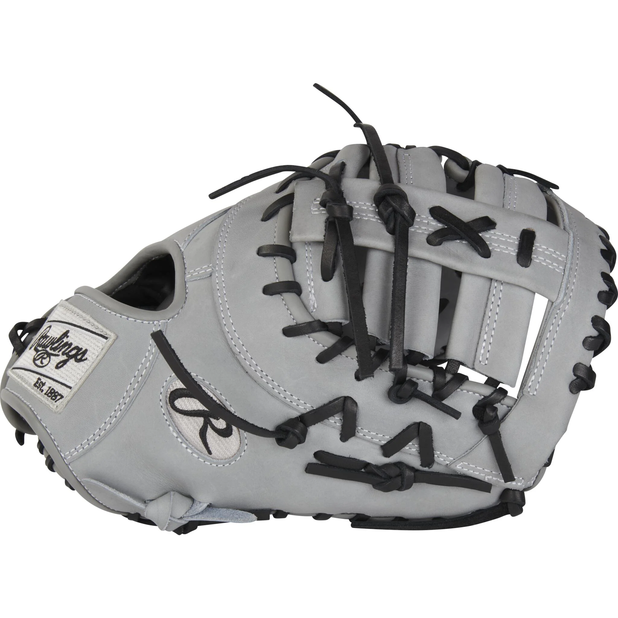 Rawlings Heart Of The Hide Contour 12.5" First Base Glove - Gray - Image 3