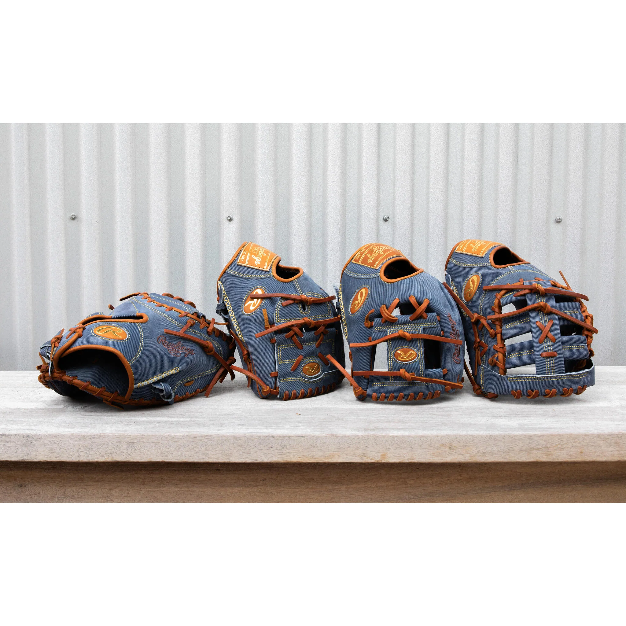Rawlings Heart Of The Hide Denim 11.75" Limited Edition Baseball Glove - Image 6