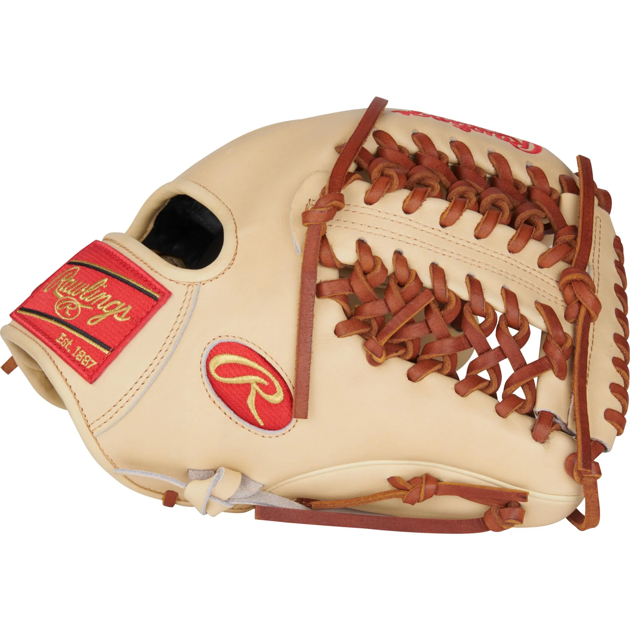 Rawlings Heart Of The Hide Series 11.75" Baseball Glove - Camel - Image 4