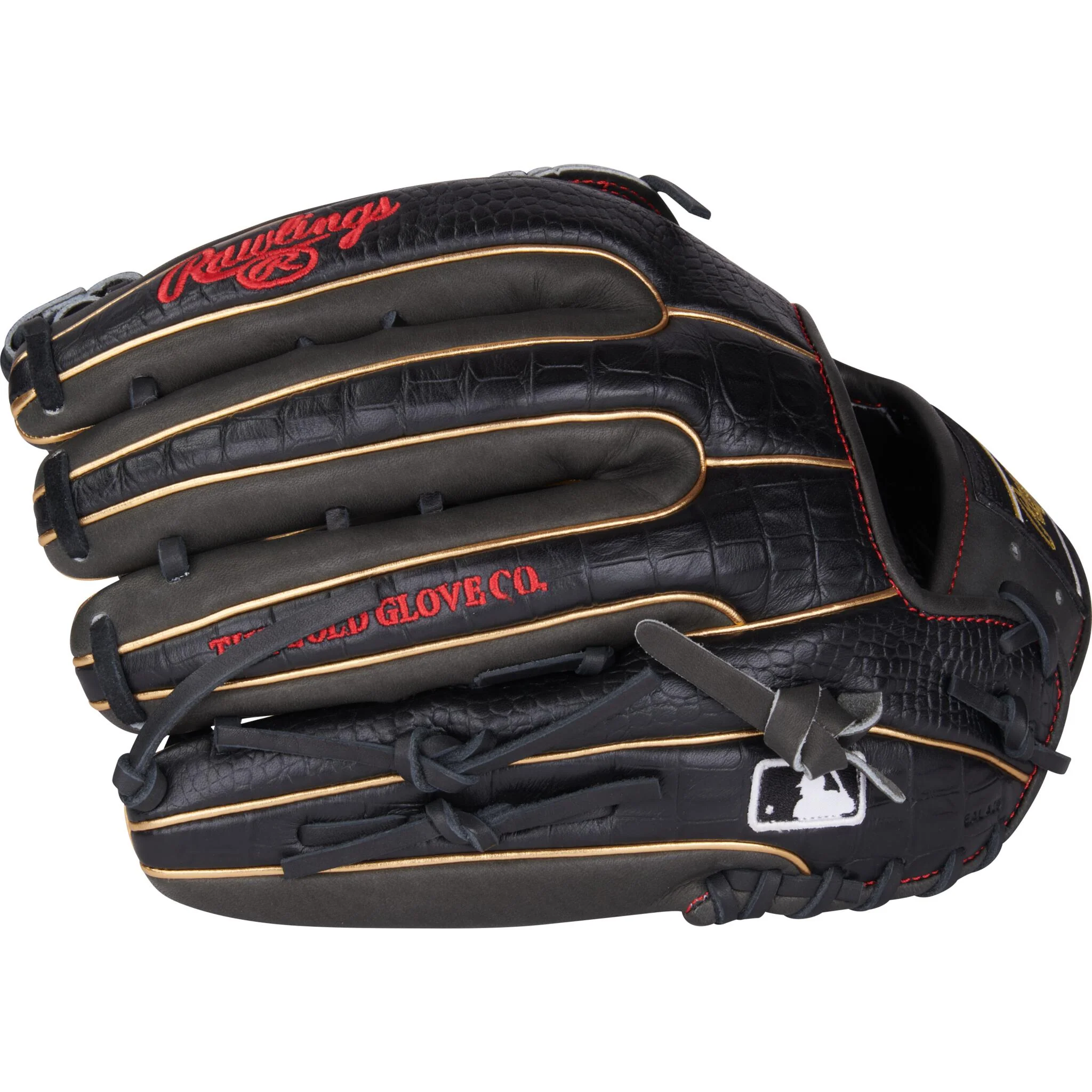 Rawlings Heart Of The Hide Series 12.75" Baseball Glove - Black Hypershell - Image 5
