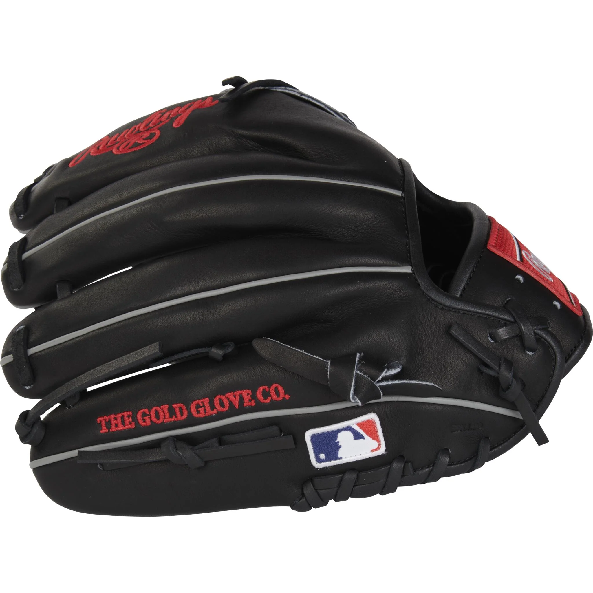 Rawlings Heart Of The Hide Traditional Series 12" Baseball Glove - Black - Image 4