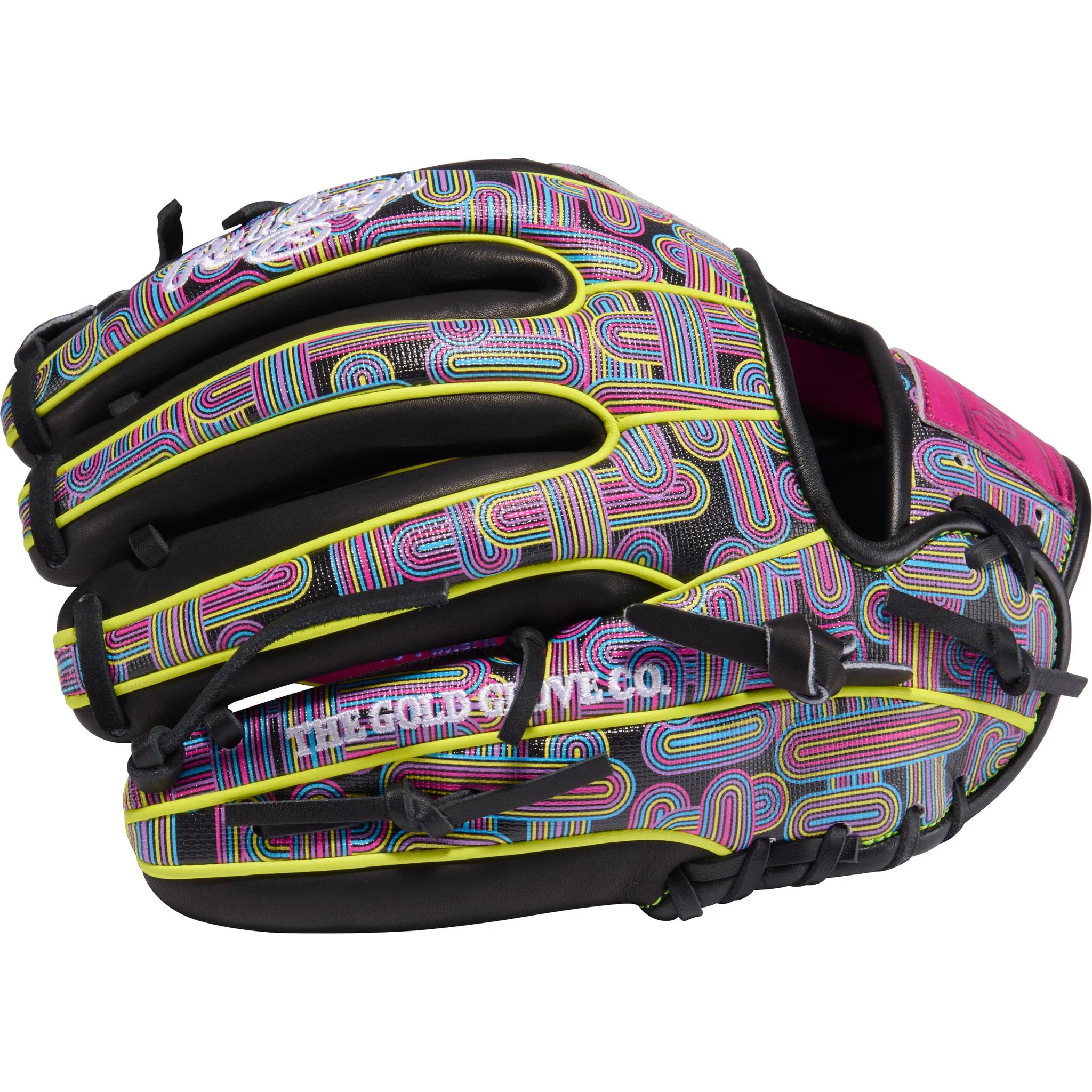 Rawlings Heart of the Hide Colour Sync 10 Berry Pattern 11.5" Baseball Glove (2026) - Right Hand Throw - Image 4
