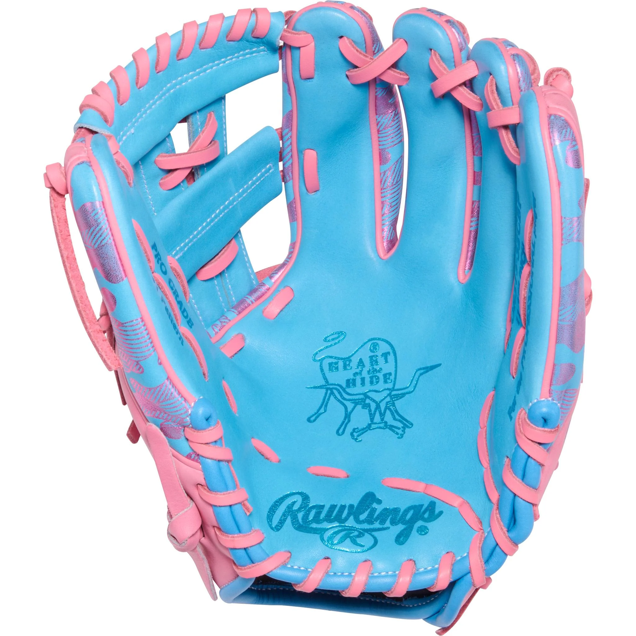 Rawlings Heart of the Hide Colour Sync 10 Metallic Camo 11.75" Baseball Glove (2026) - Right Hand Throw - Image 2