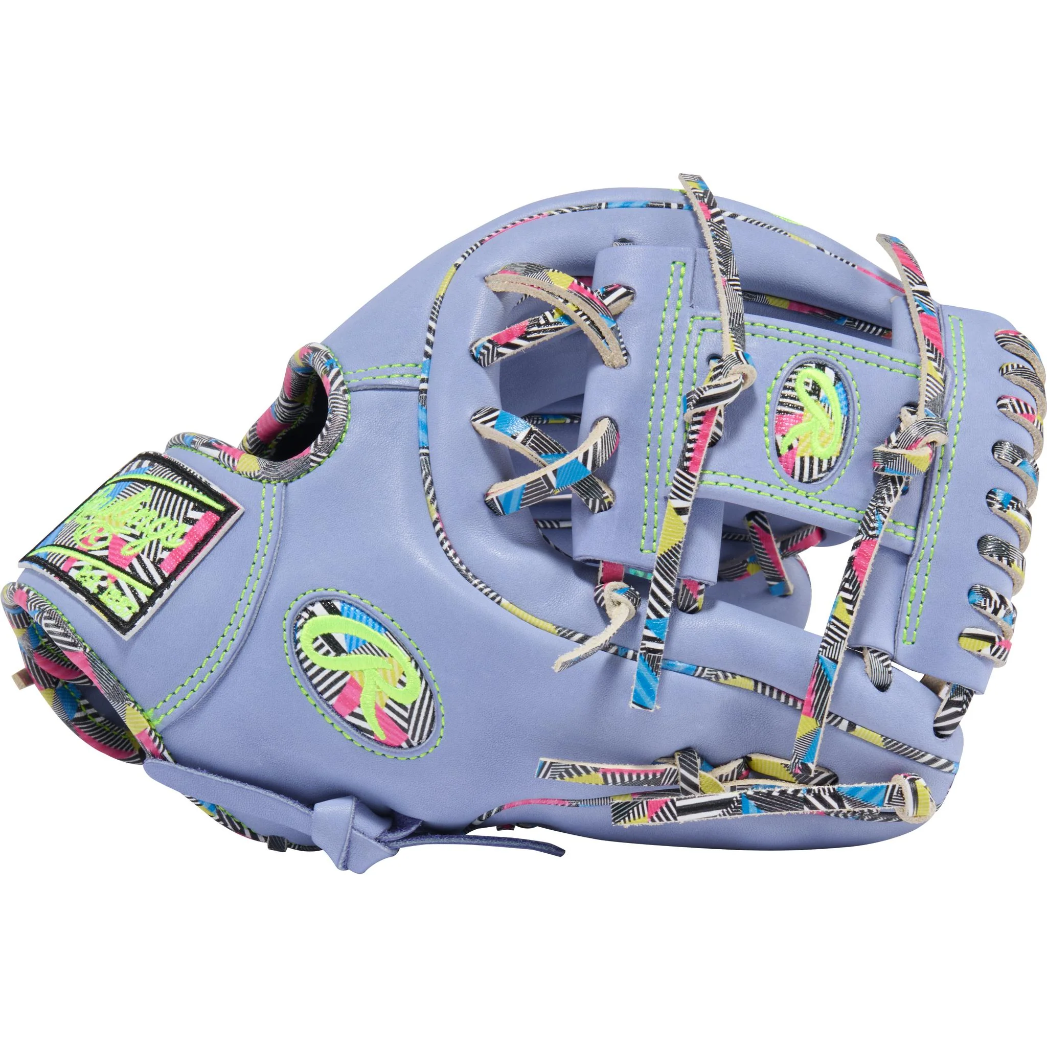 Rawlings Heart of the Hide Colour Sync 10 Periwinkle Mint 11.5" Baseball Glove (2026) - Right Hand Throw - Image 3
