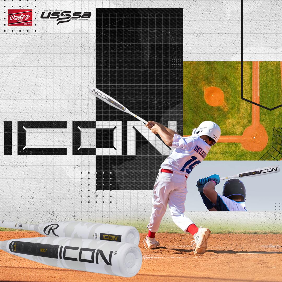 Rawlings Icon 2 3/4" Barrel (-5) Youth Baseball Bat (2025) - USSSA - Image 6