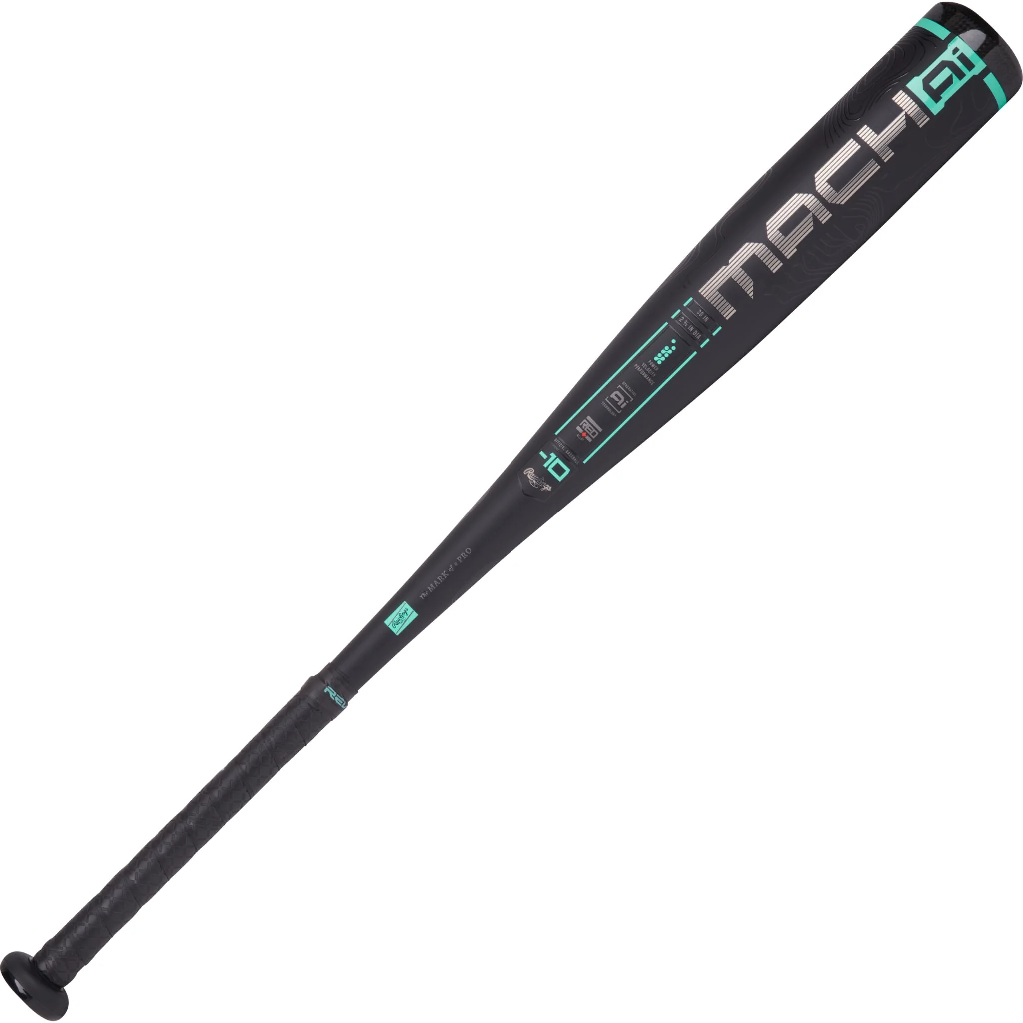 Rawlings Mach Ai 2 3/4" Barrel (-10) Youth Baseball Bat (2025) - USSSA