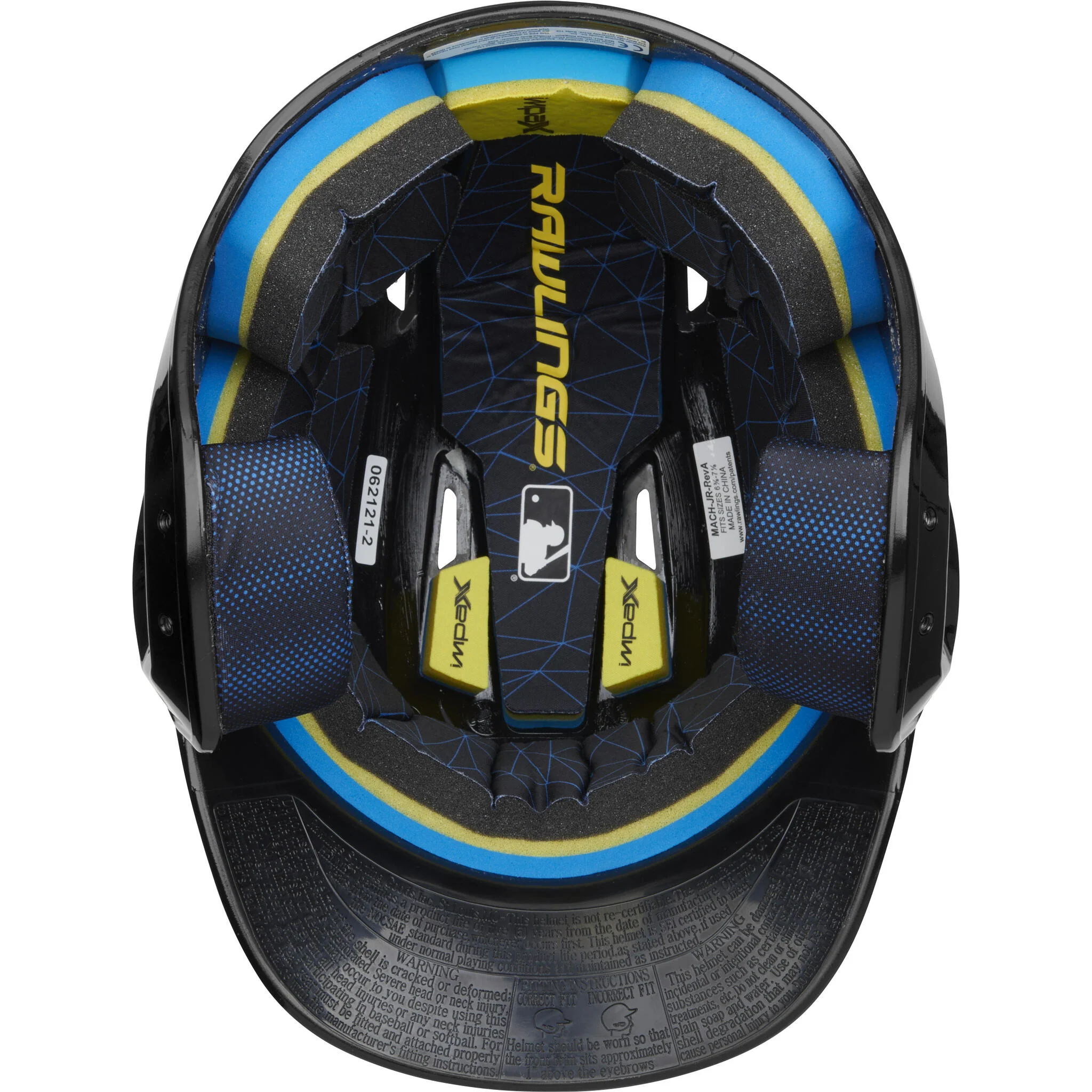 Rawlings MACH Gloss Senior Baseball Batting Helmet - Image 5