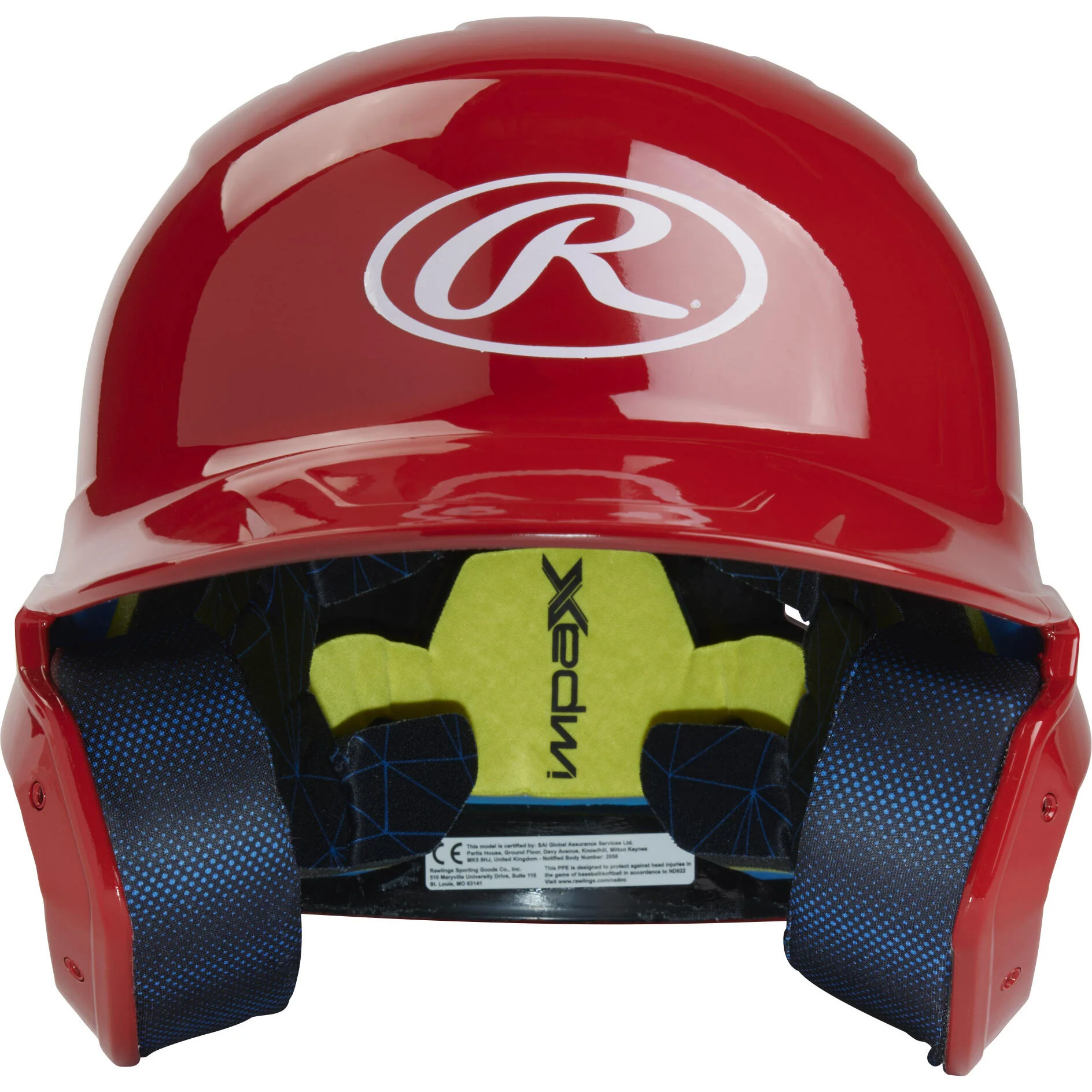 Rawlings MACH Gloss Senior Baseball Batting Helmet - Image 6