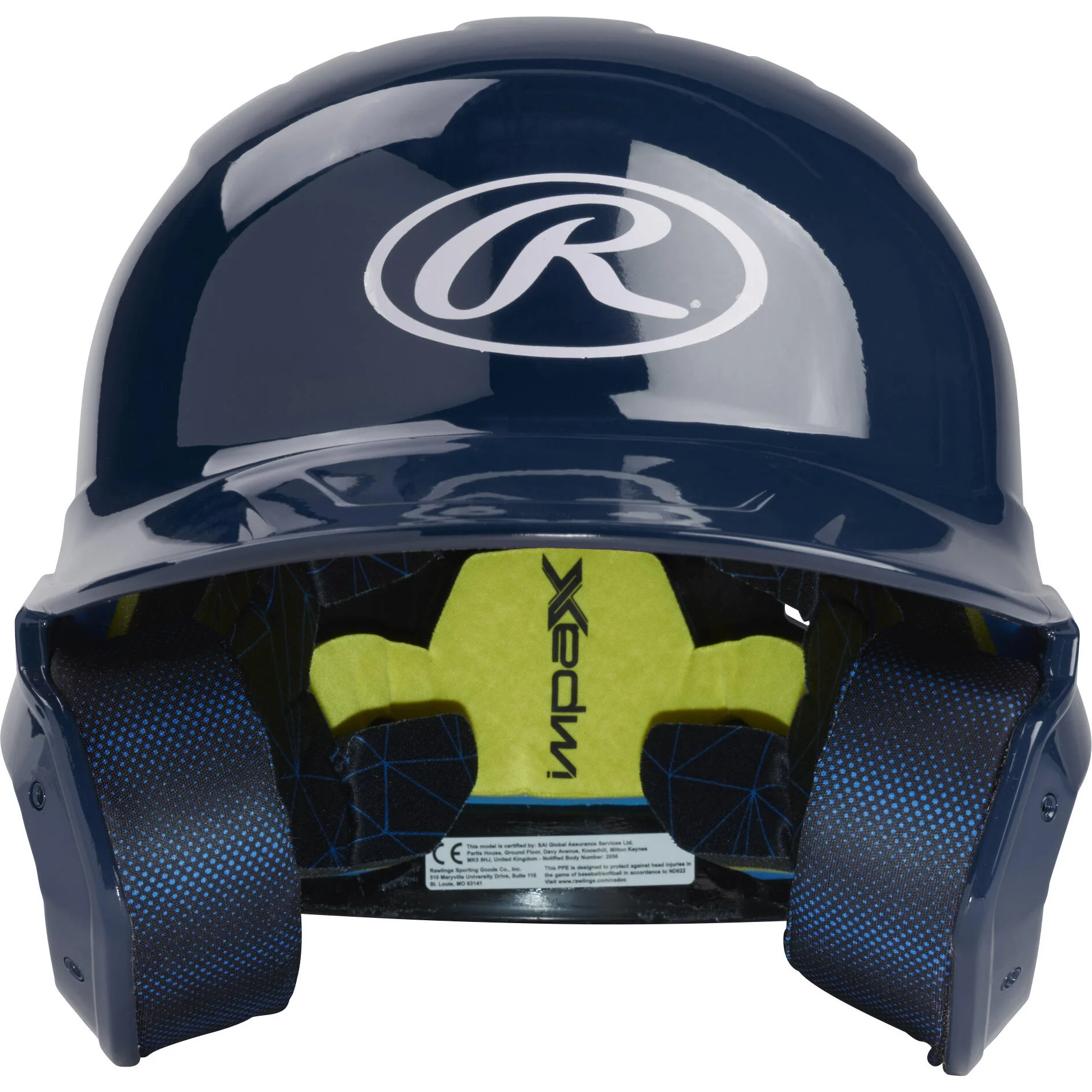 Rawlings MACH Gloss Senior Baseball Batting Helmet - Image 7