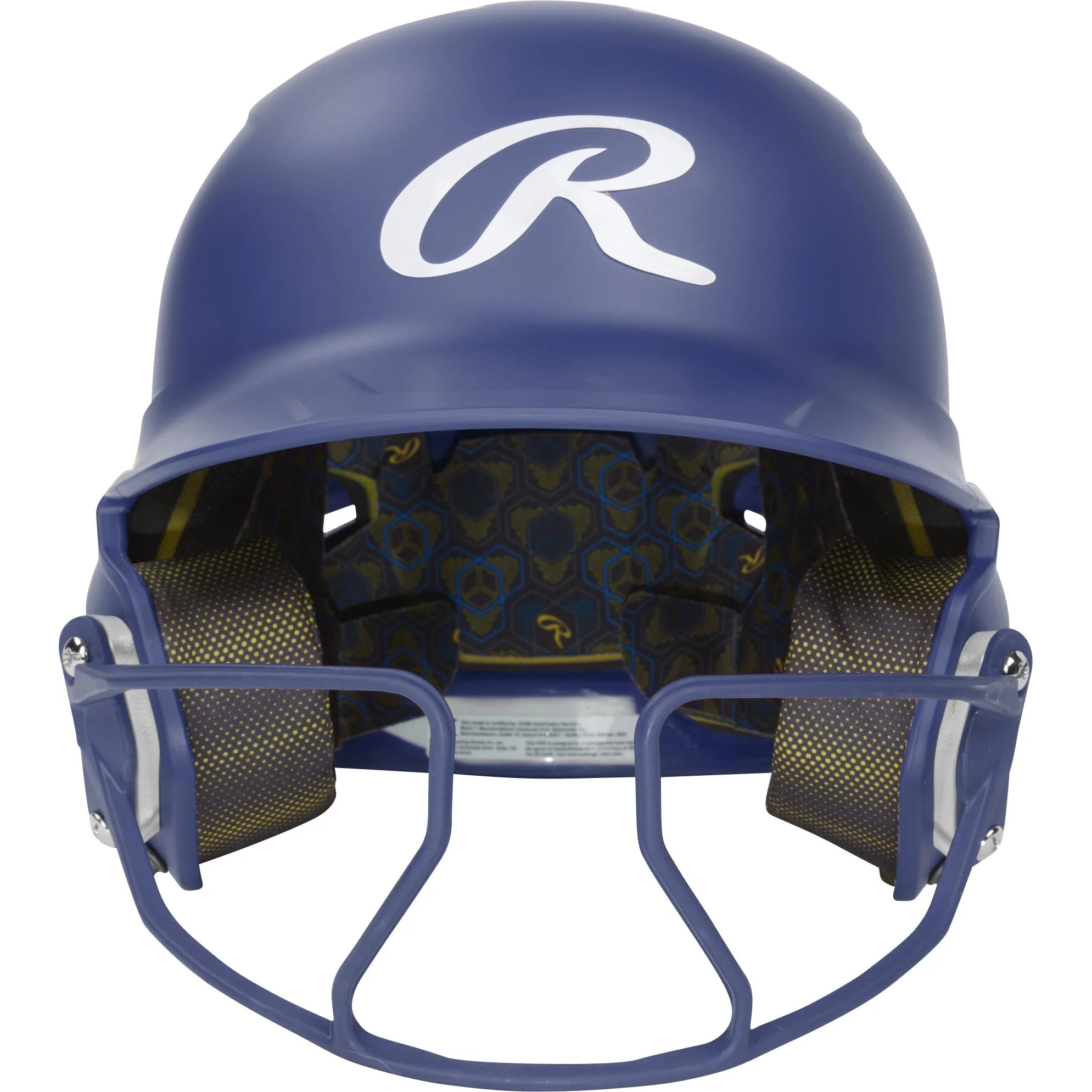 Rawlings Mach Hi-Viz Junior Batting Helmet With Hi-Viz Face Guard - Image 15