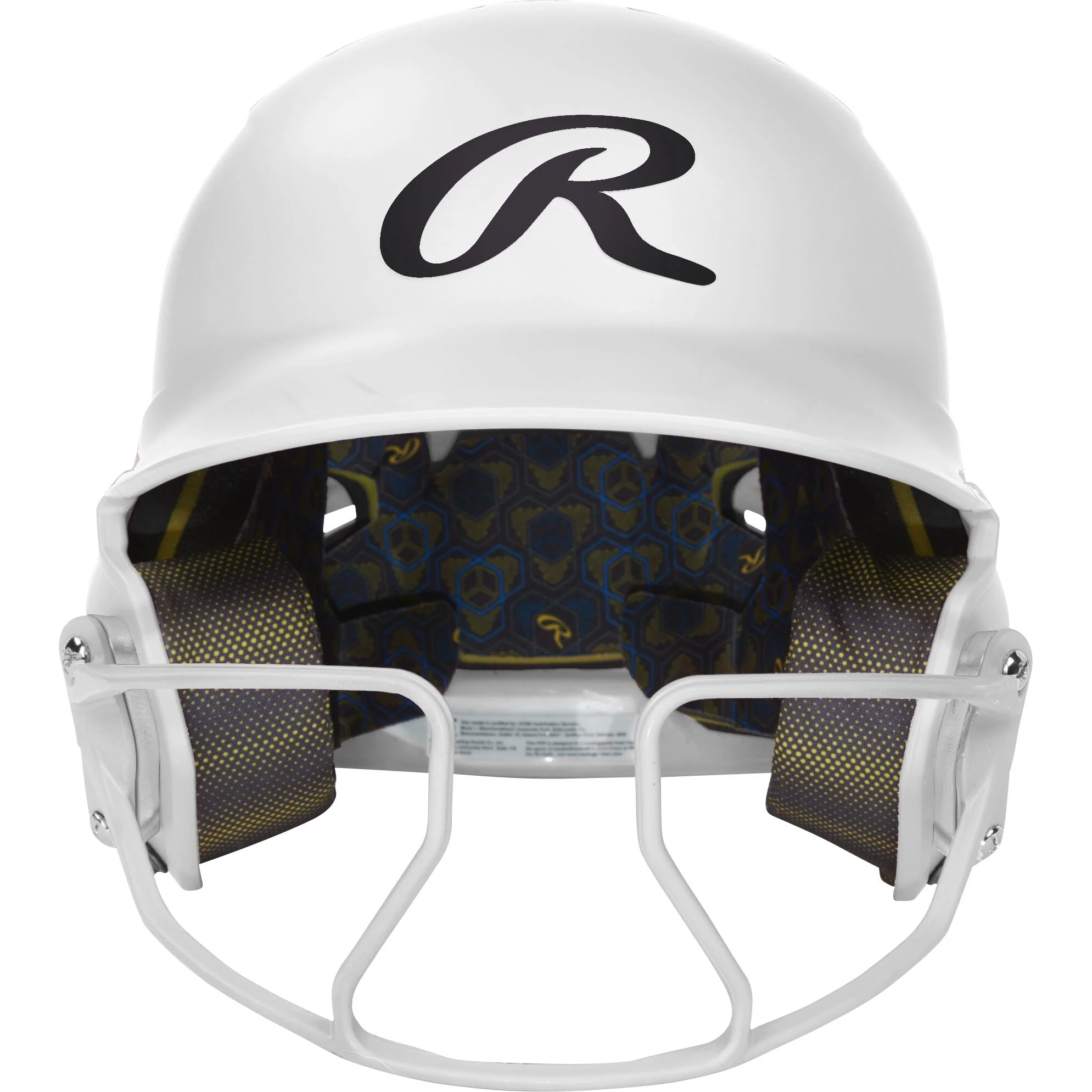 Rawlings Mach Hi-Viz Junior Batting Helmet With Hi-Viz Face Guard - Image 28