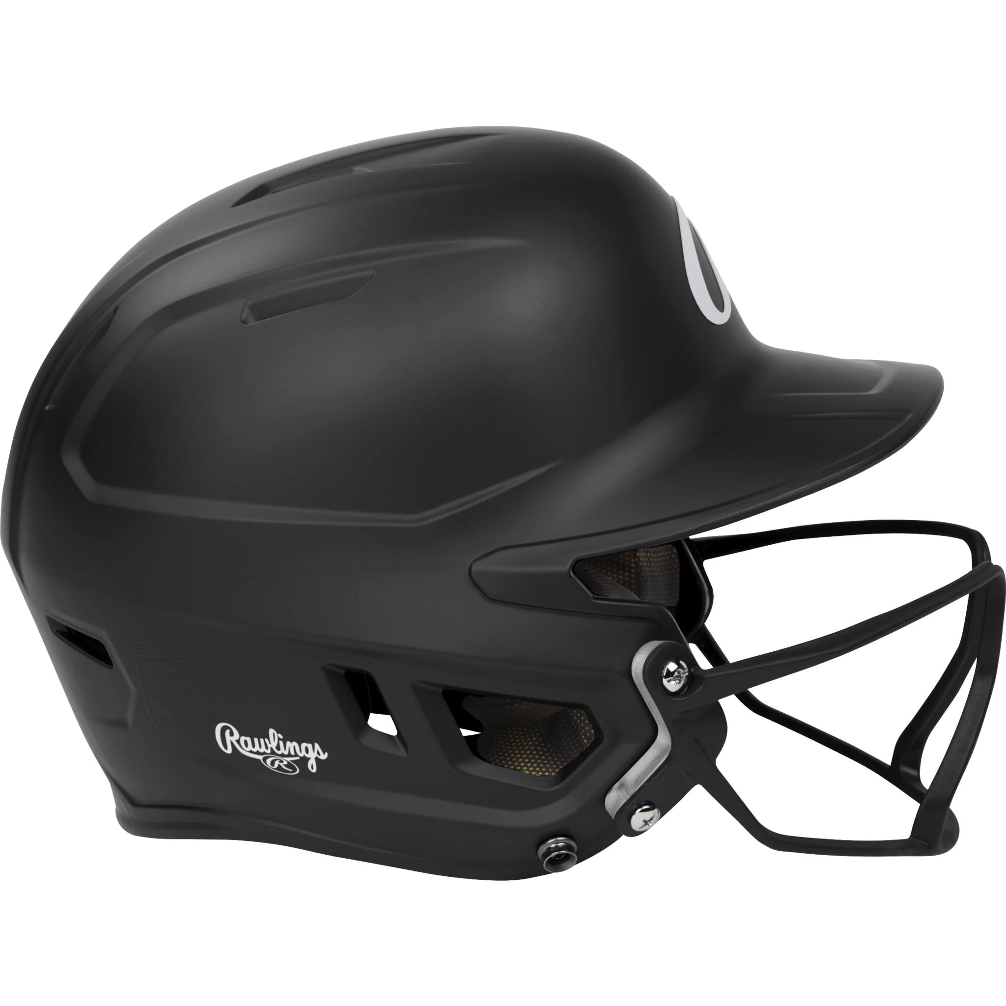 Rawlings Mach Hi-Viz Junior Batting Helmet With Hi-Viz Face Guard - Image 4