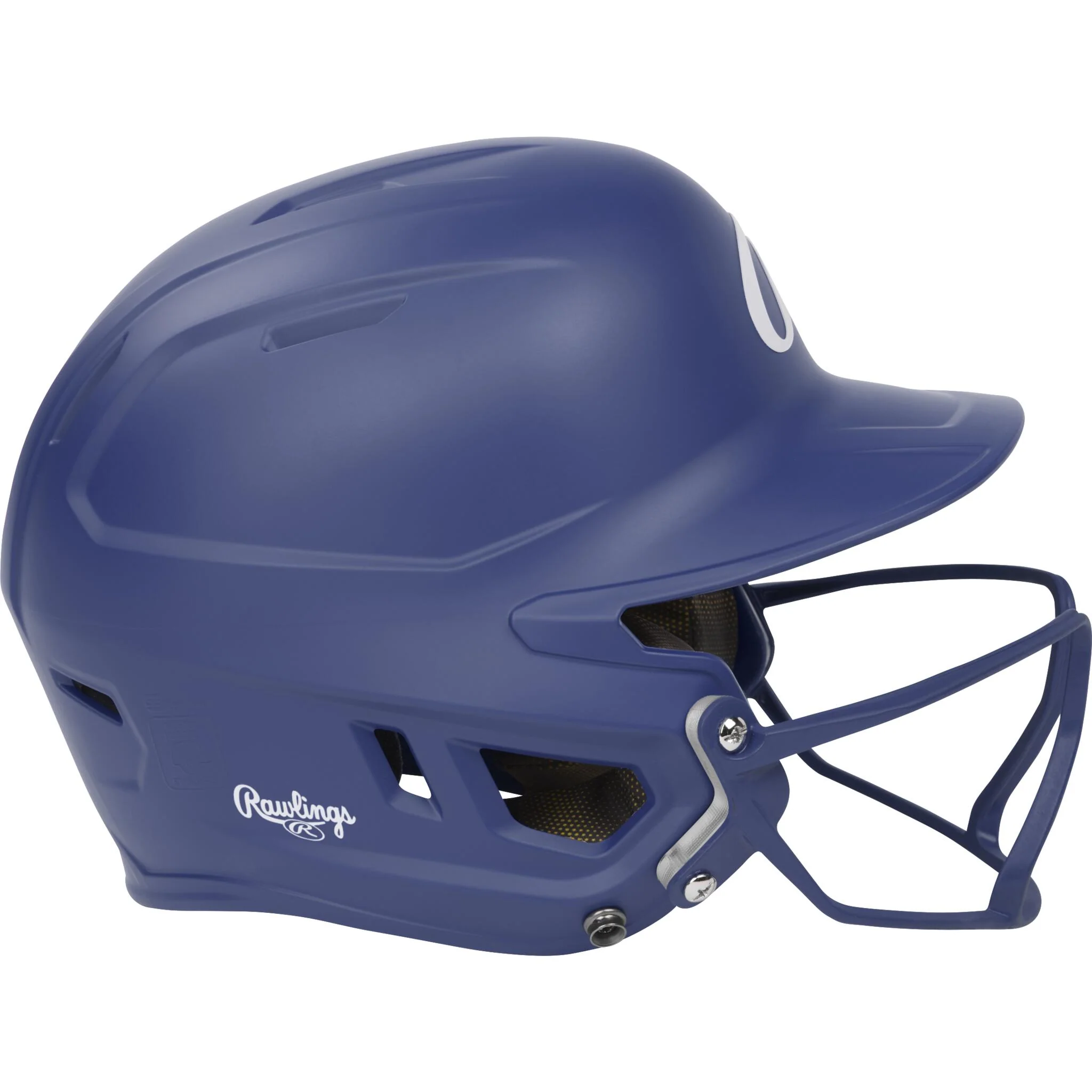Rawlings Mach Hi-Viz Senior Batting Helmet With Hi-Viz Face Guard - Image 17