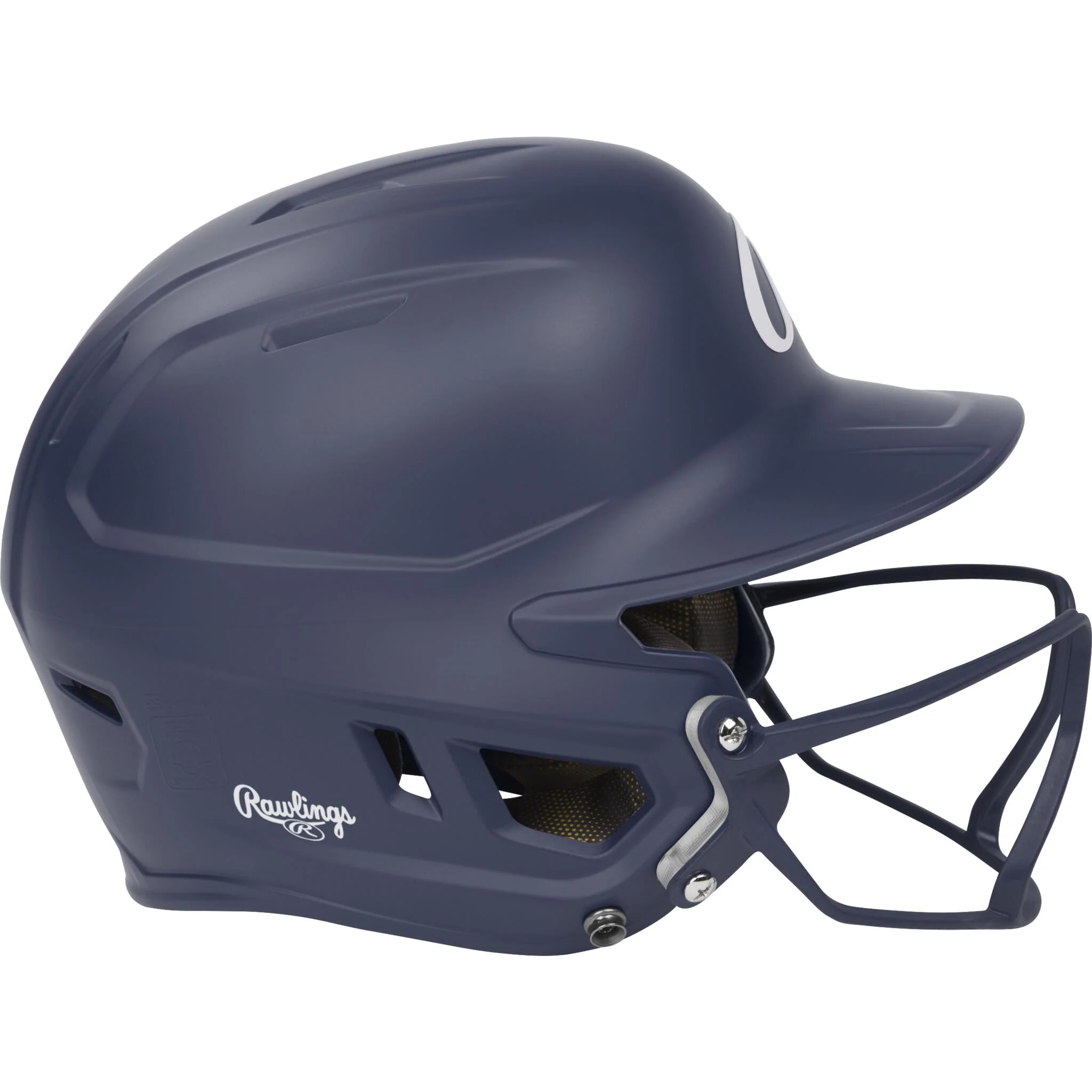 Rawlings Mach Hi-Viz Senior Batting Helmet With Hi-Viz Face Guard - Image 24