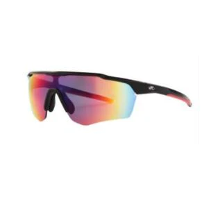 Rawlings Mirror Adult Sunglasses - Black/Red