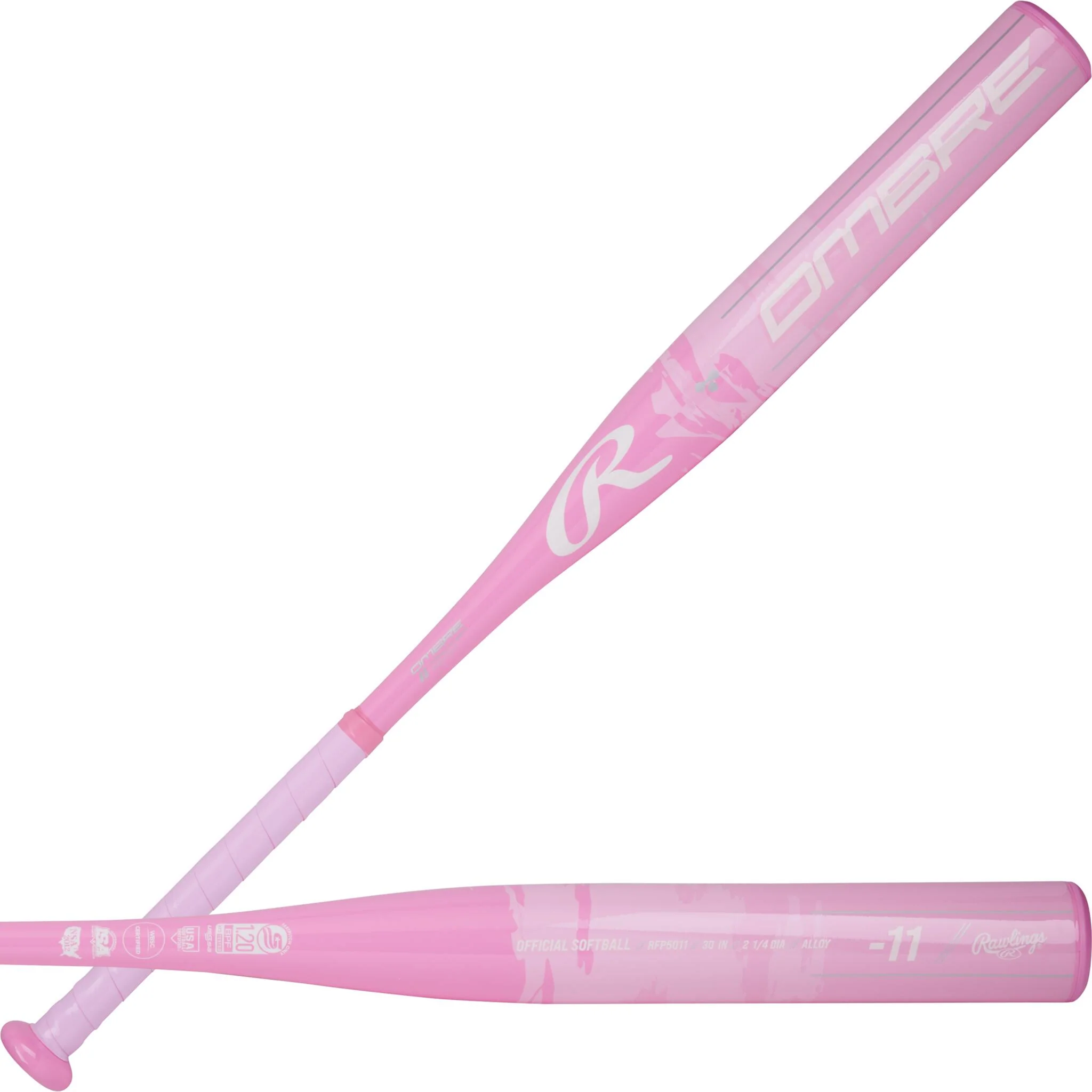 Rawlings Ombre (-11) Youth Fastpitch Softball Bat - Image 2