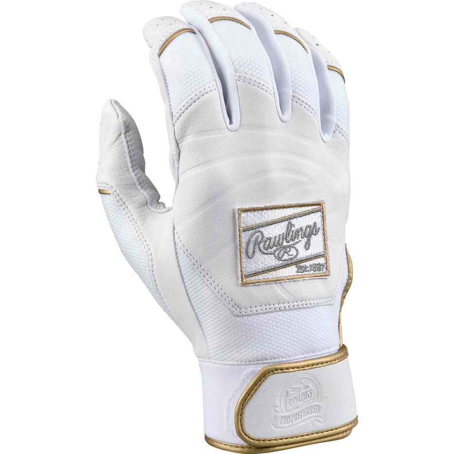 Rawlings Pro Preferred Adult Batting Gloves - Image 4