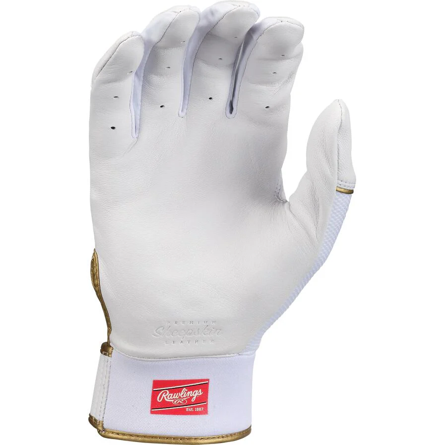 Rawlings Pro Preferred Adult Batting Gloves - Image 6