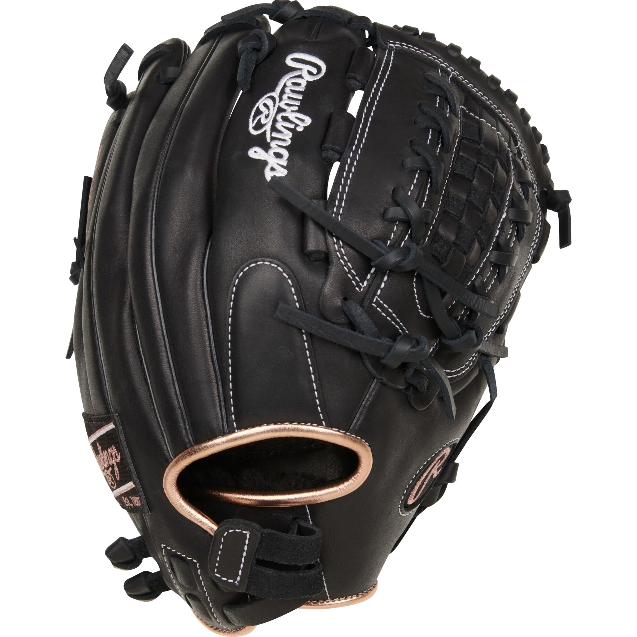 Rawlings R9 Series 12.5" Youth Fastpitch Softball Glove - Black