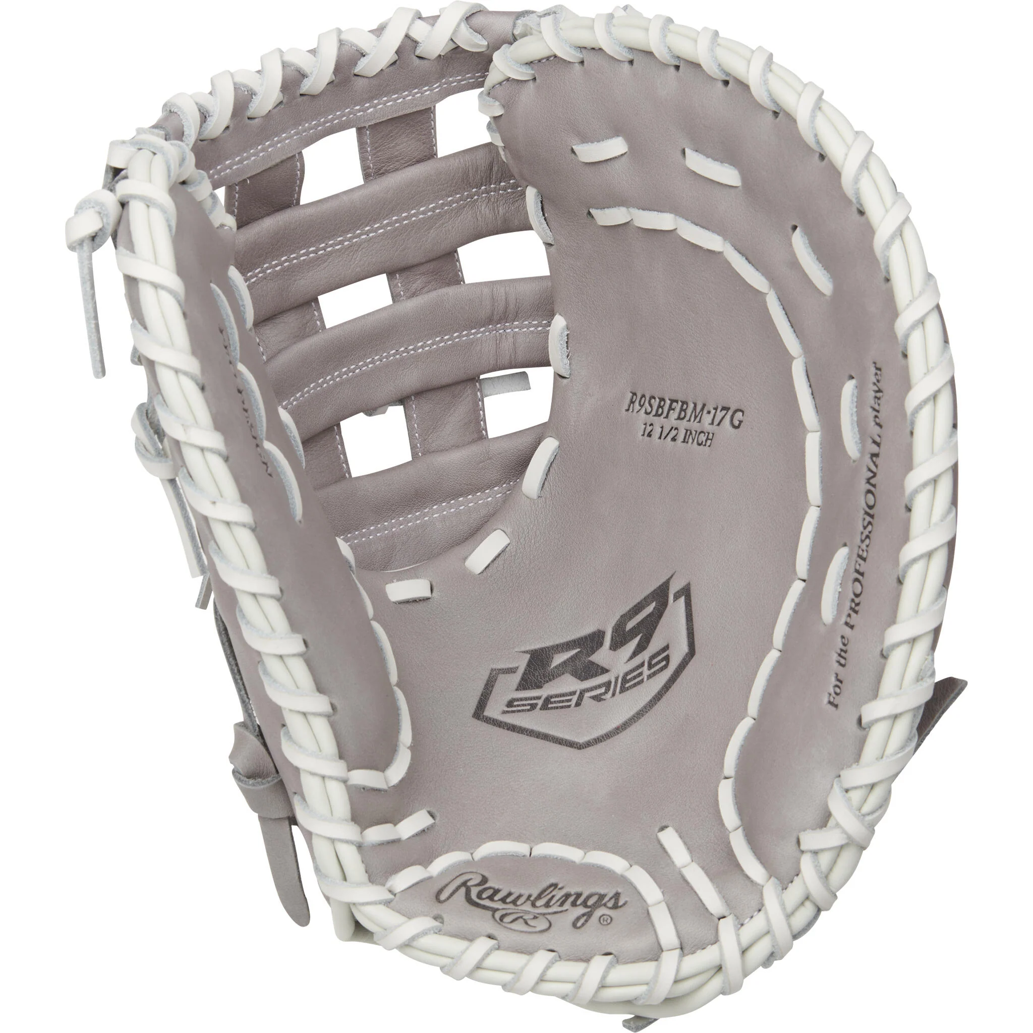 Rawlings R9 Series 12.5" Fastpitch Softball First Base Glove - Image 2