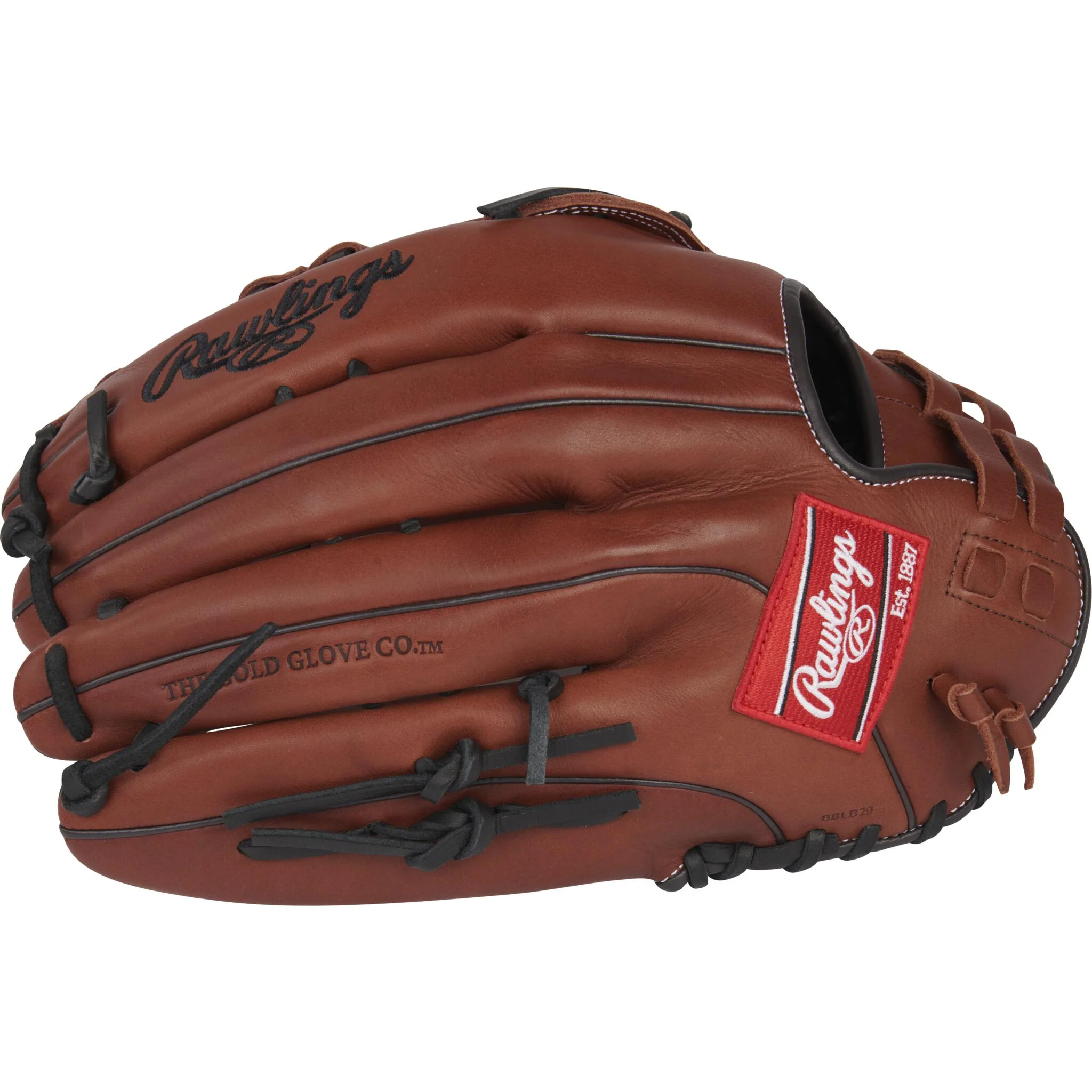 Rawlings R9 Series 13" Slo-Pitch Softball Glove - Dark Sherry - Image 3