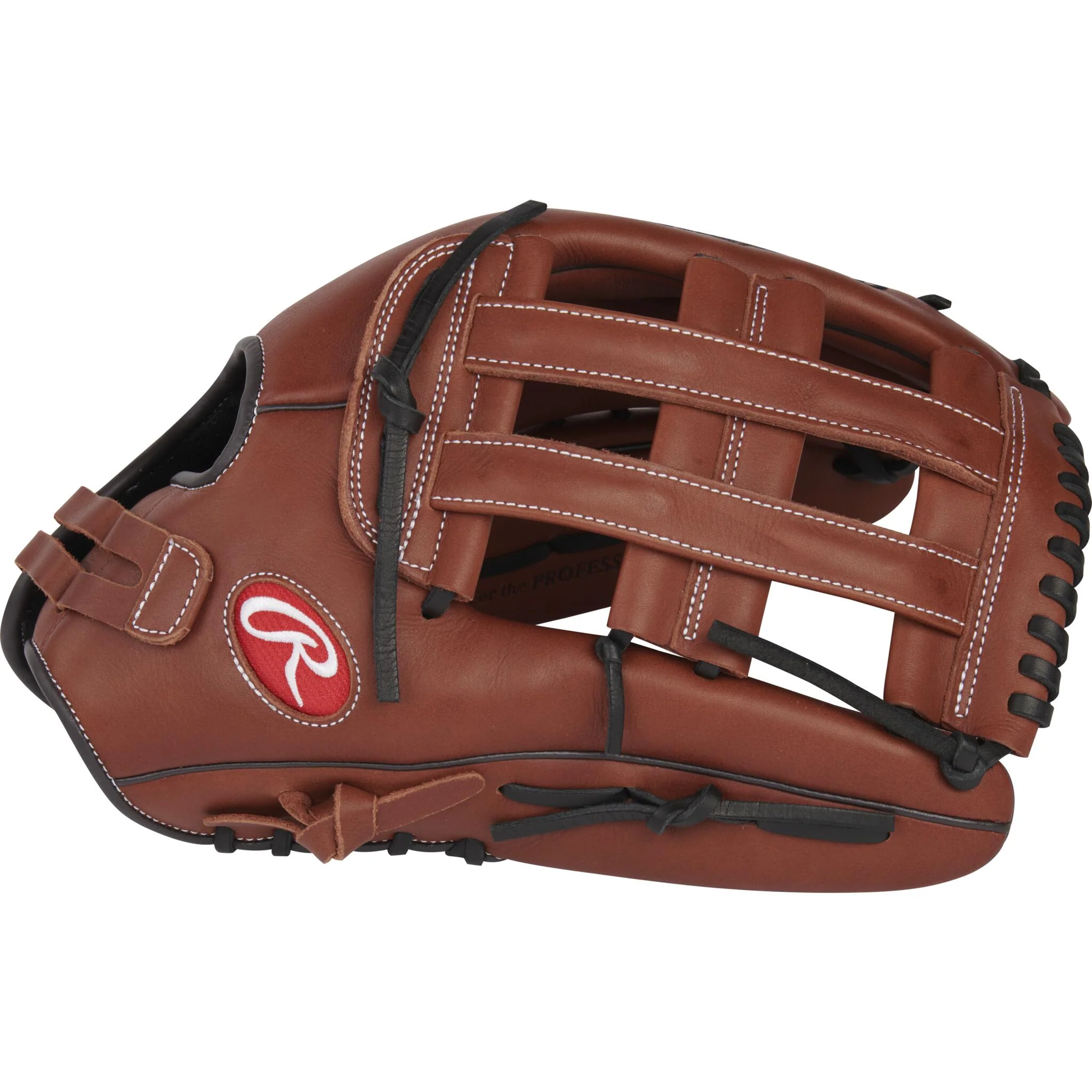 Rawlings R9 Series 13" Slo-Pitch Softball Glove - Dark Sherry - Image 4