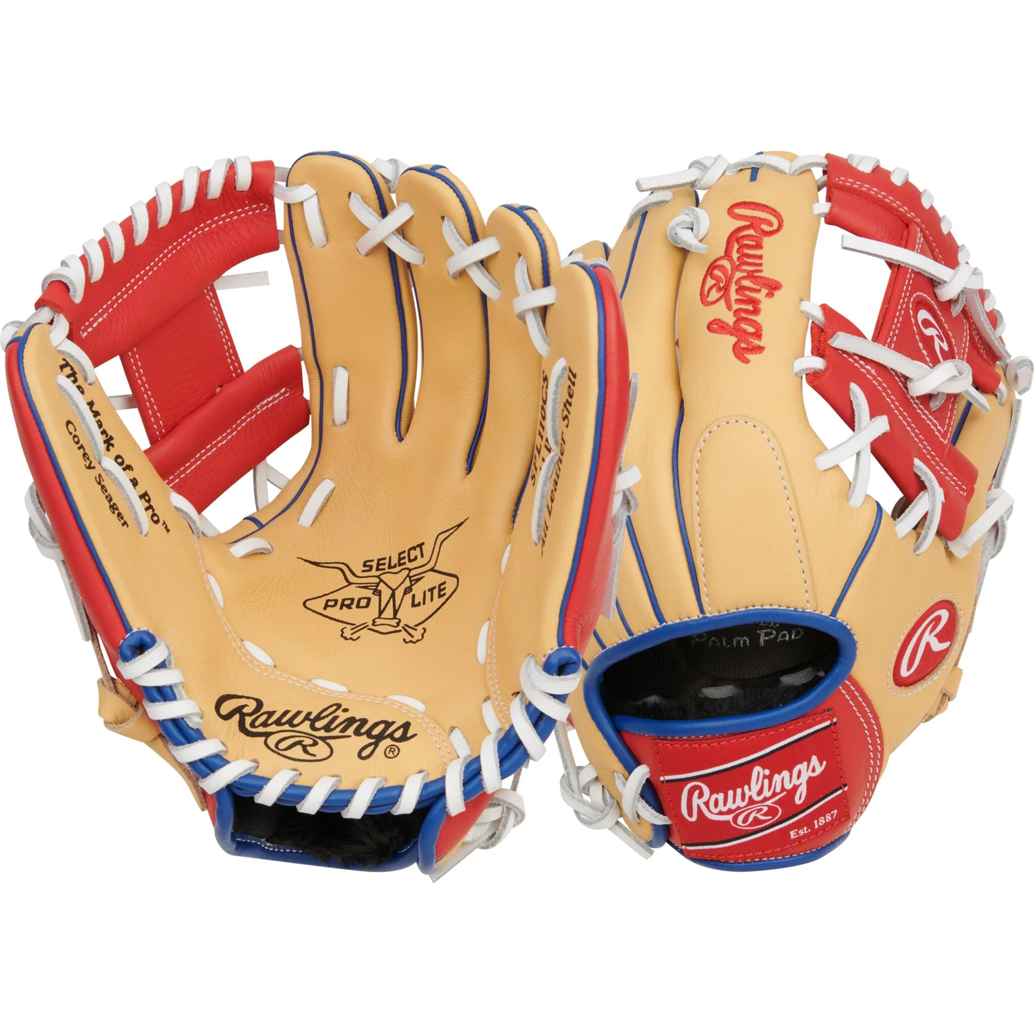 Rawlings Select Pro Lite 11" Youth Baseball Glove - Corey Seager - Right Hand Throw - Image 3
