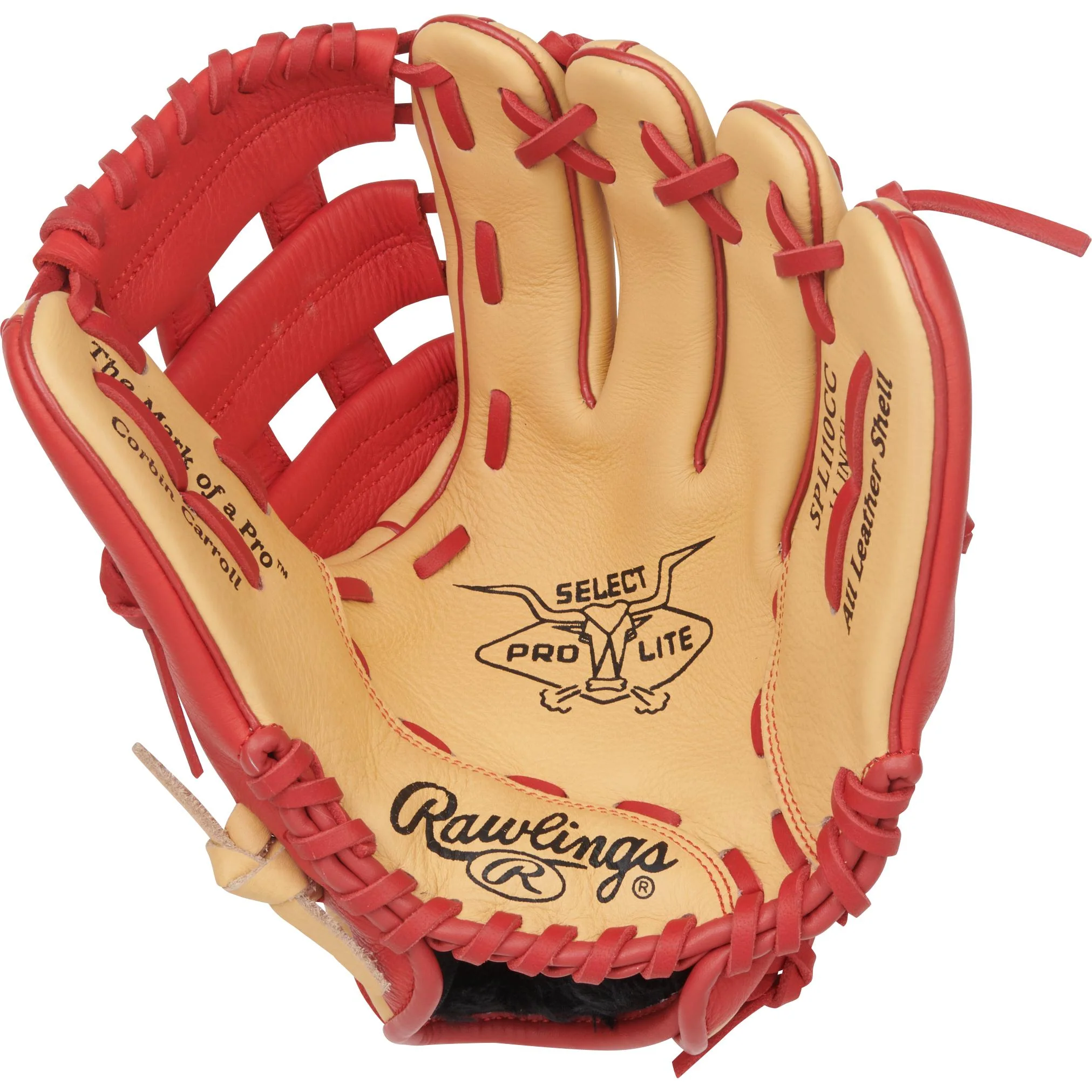 Rawlings Select Pro Lite Series 11" Corbin Carroll Youth Baseball Glove (2026) - Right Hand Throw - Image 2