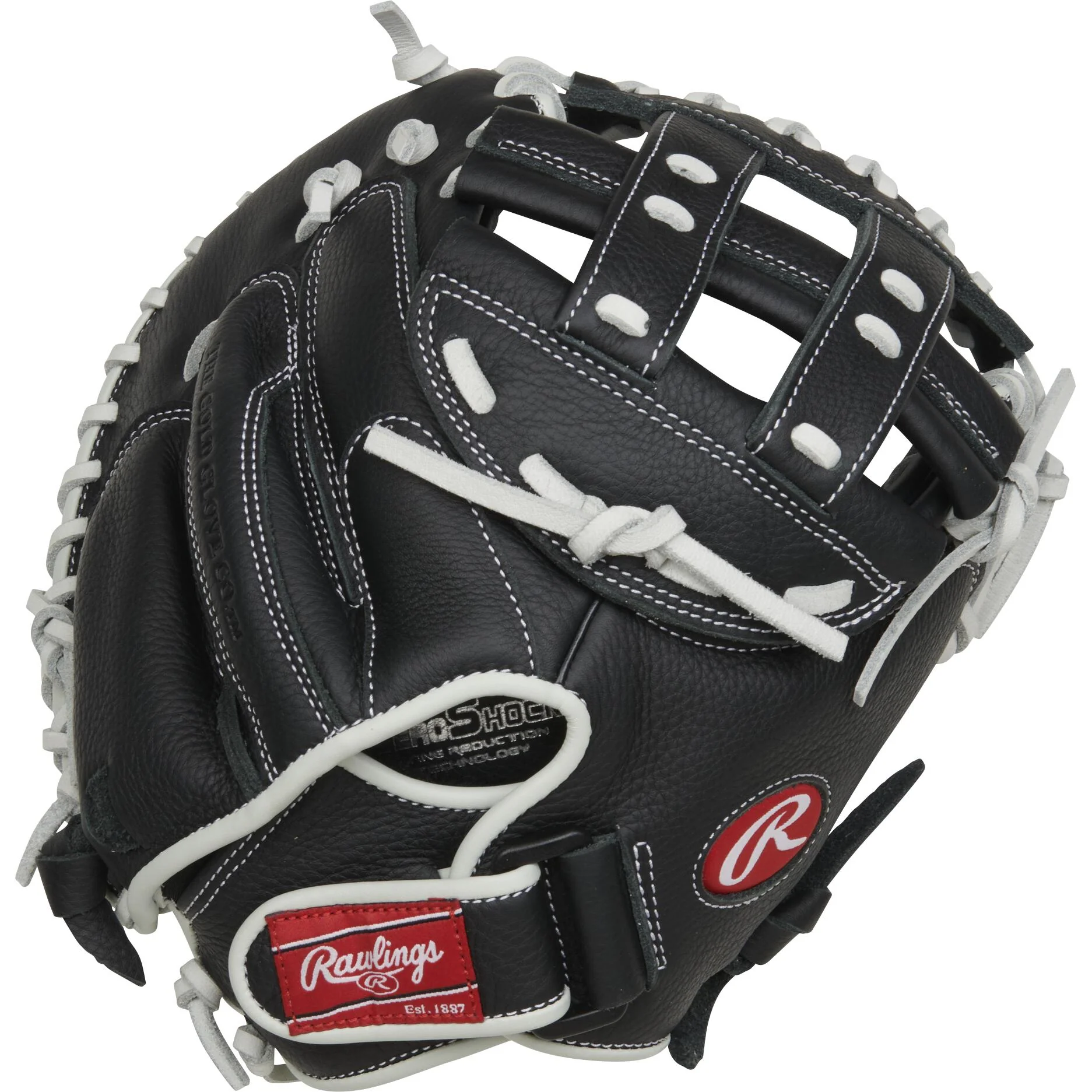 Rawlings Shut Out 31.5" Catcher's Softball Glove - Black - Image 2