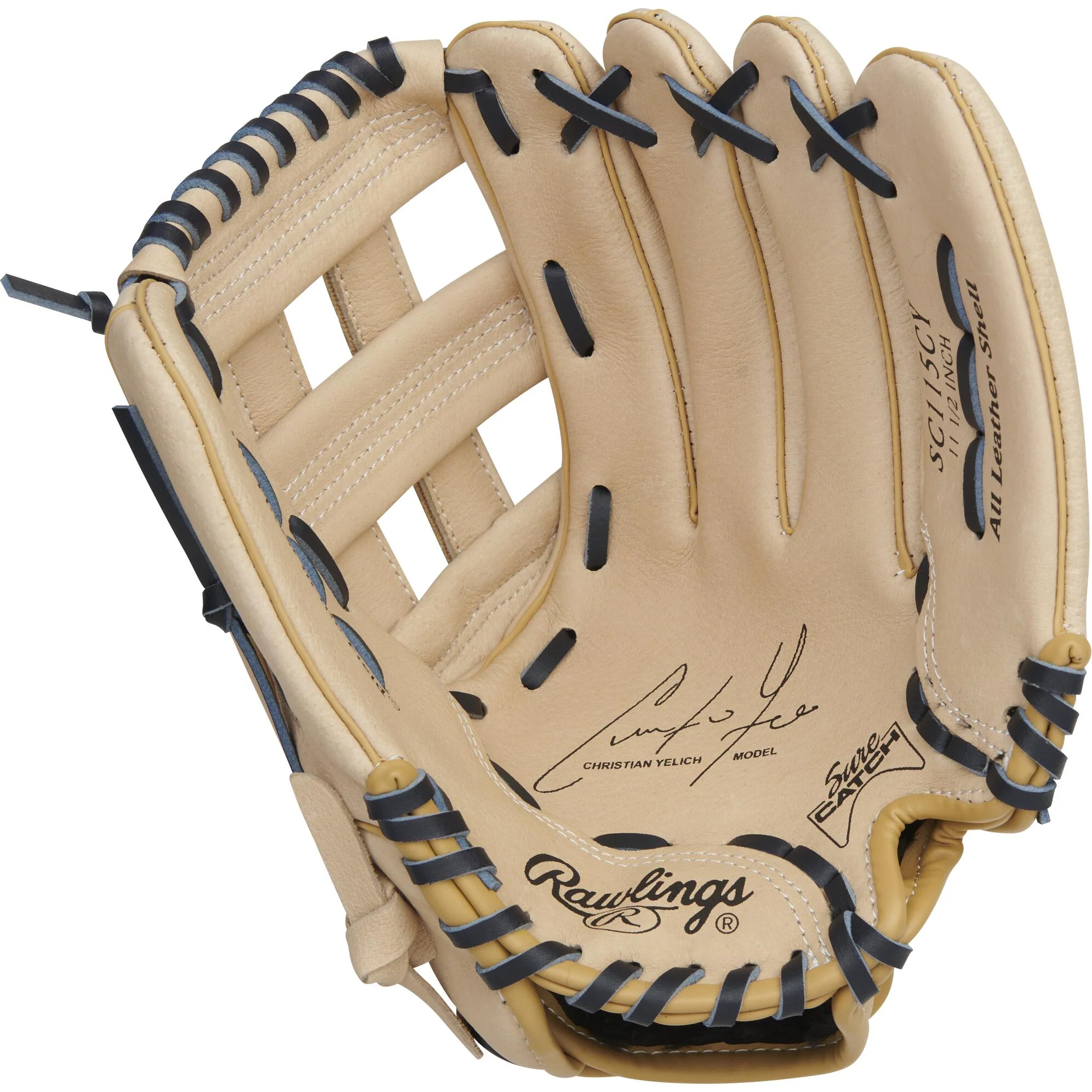 Rawlings Sure Catch 11.5" Christian Yelich Youth Baseball Glove - Image 2