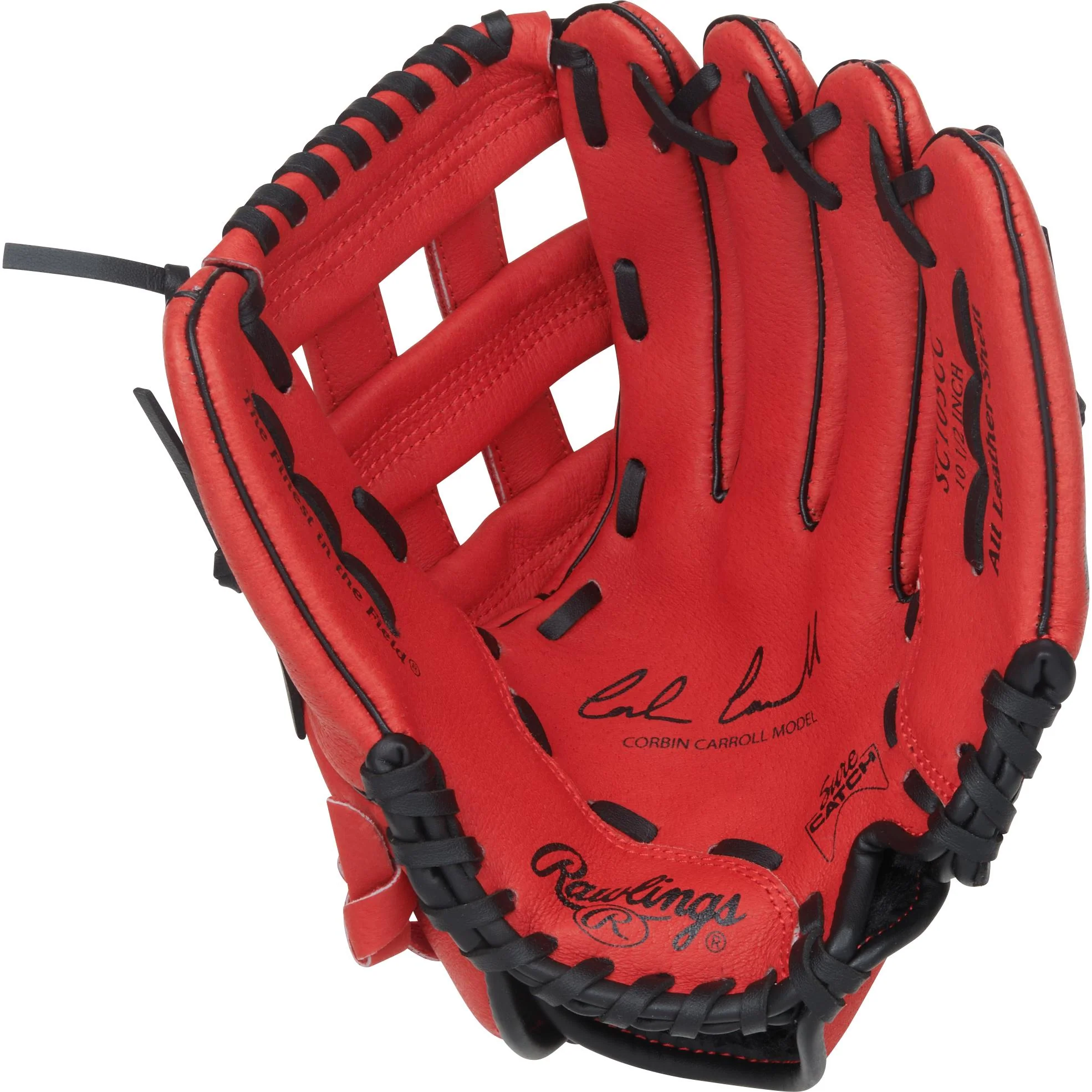Rawlings Sure Catch Series Corbin Carrol Signature 10.5" Youth Baseball Glove (2026) - Right Hand Throw - Image 2