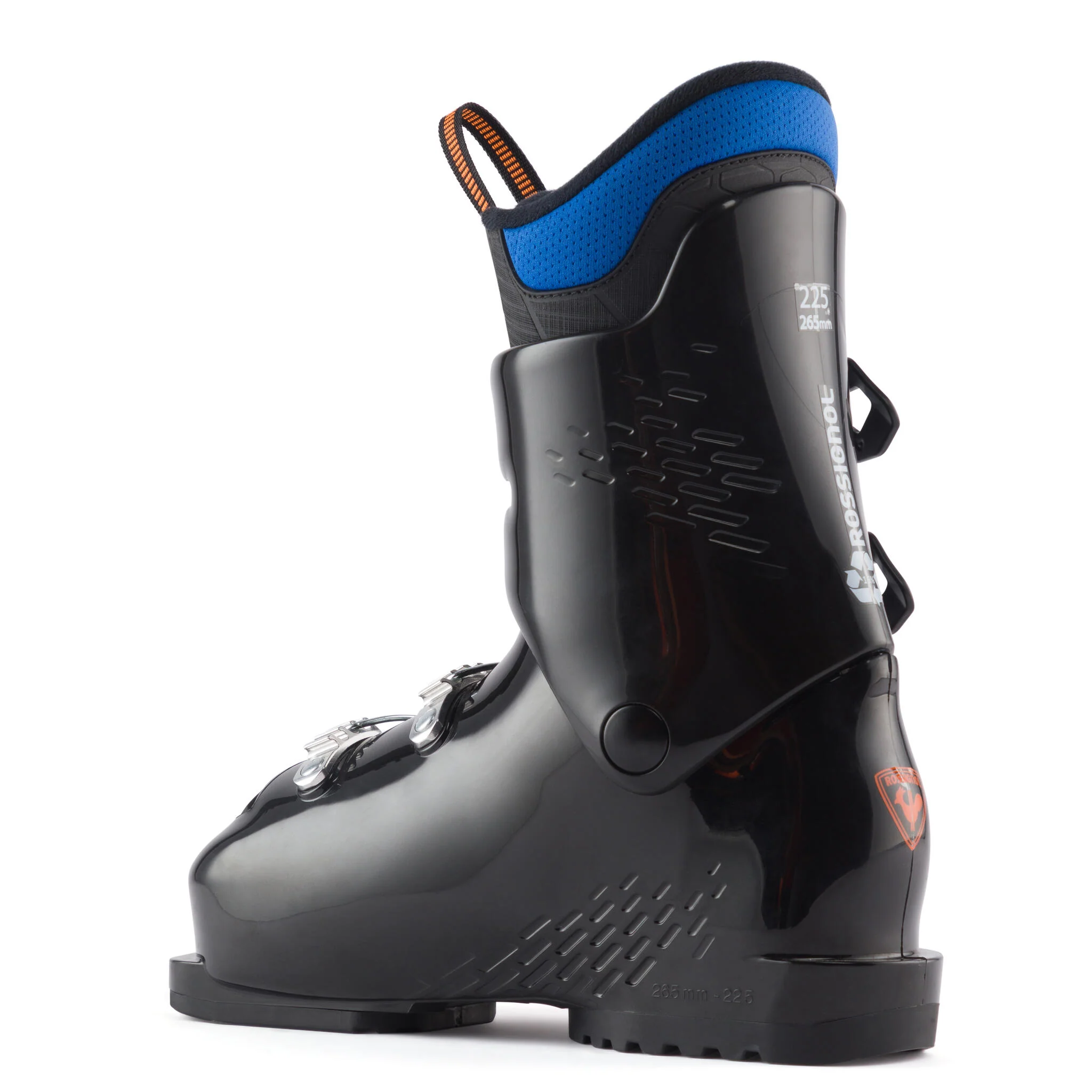 Rossignol Comp Junior 4 Alpine Ski Boots - Black/Blue - Image 2