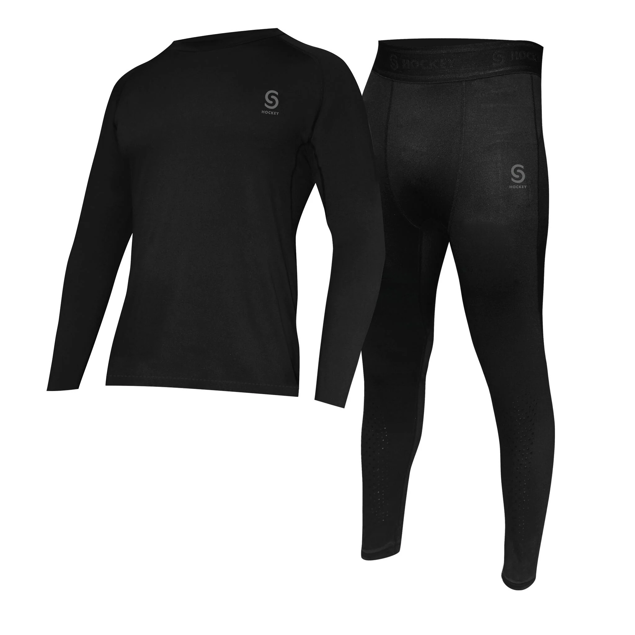 S-Hockey Junior Unisex Fitted Baselayer Set - 2-Piece